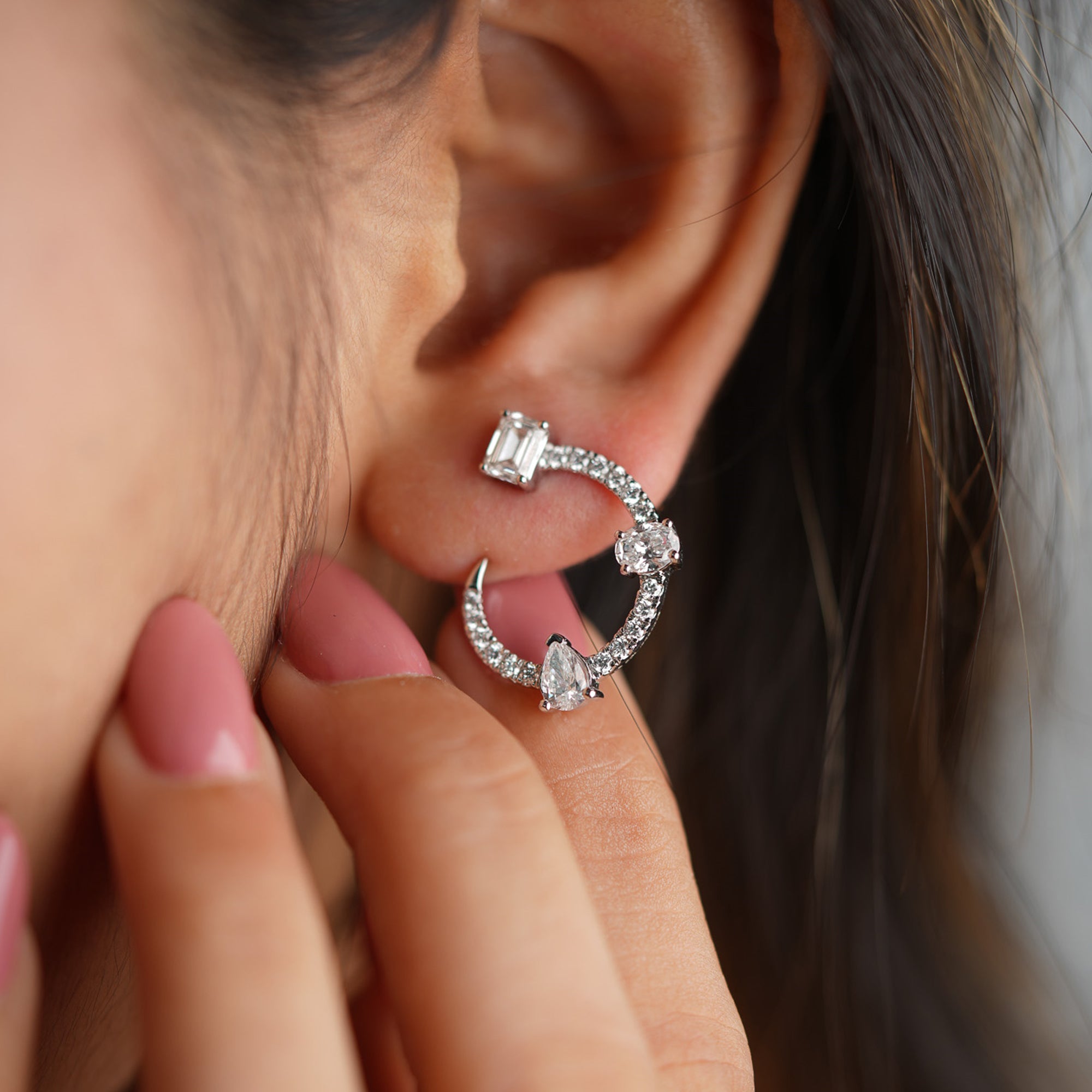 Timeless Ensemble Lab Grown Diamond Earrings