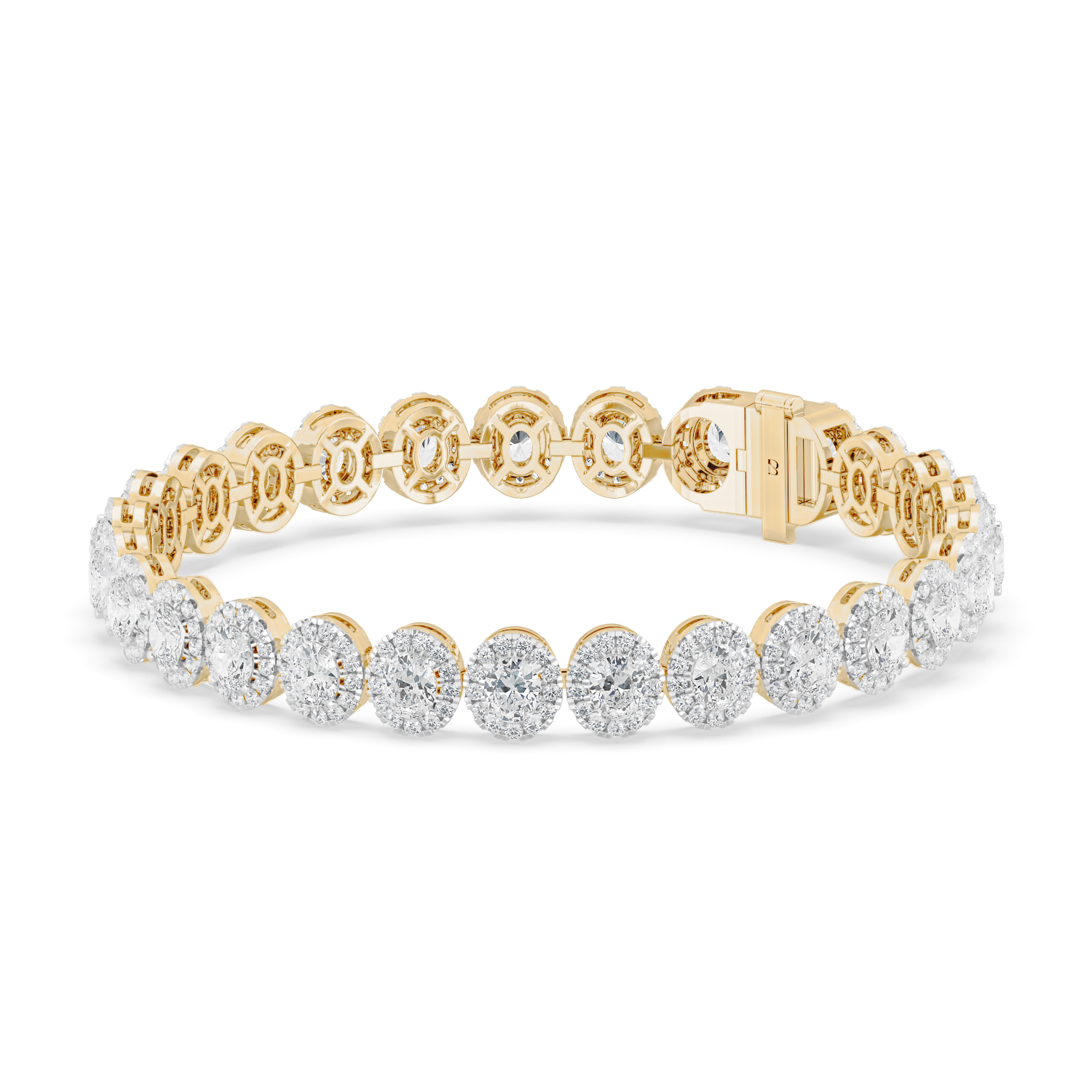 Seraphic Splendor Solitaire Lab Grown Diamond Bracelet