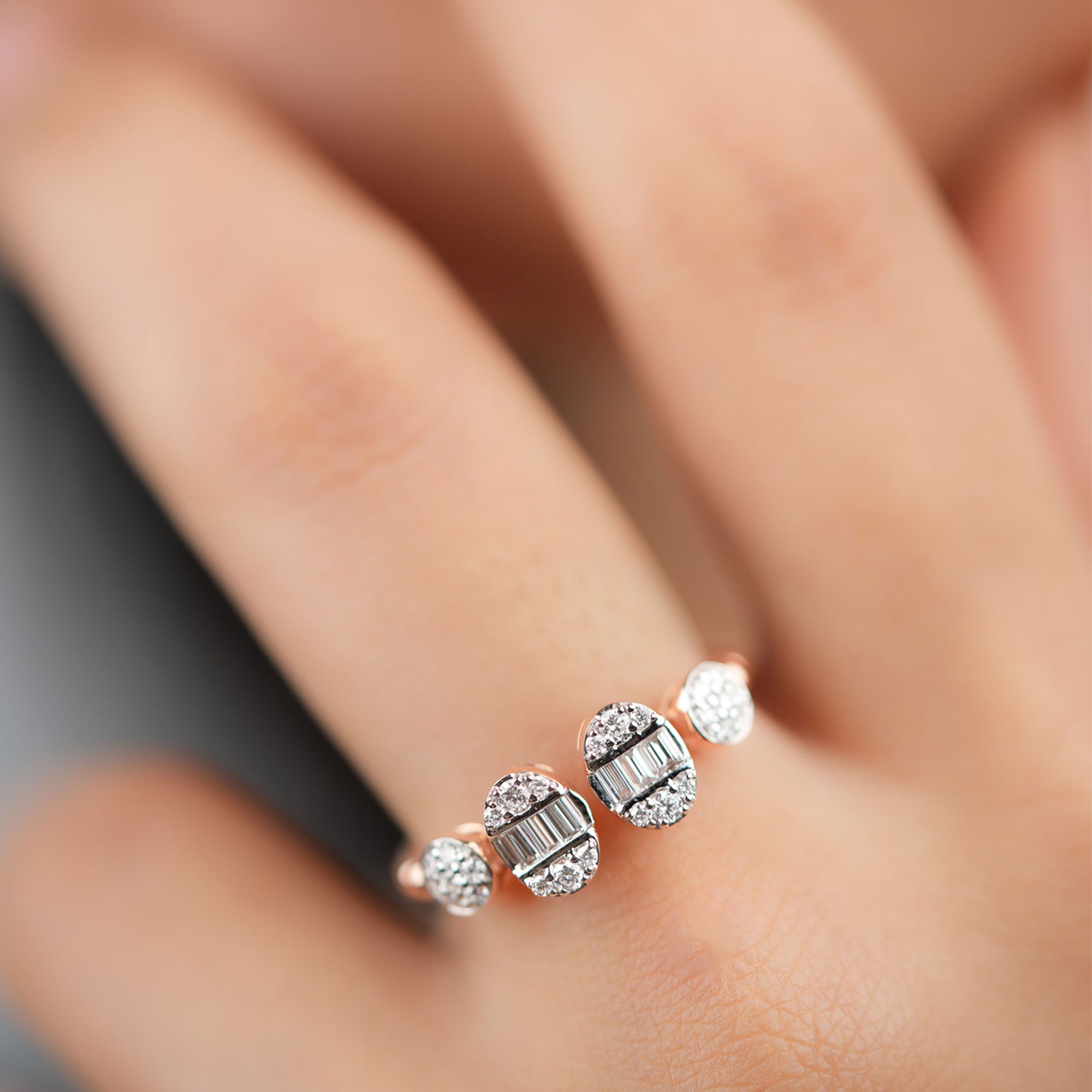 Women 0.41 Carat Diamond Promise Ring - Blu Diamonds