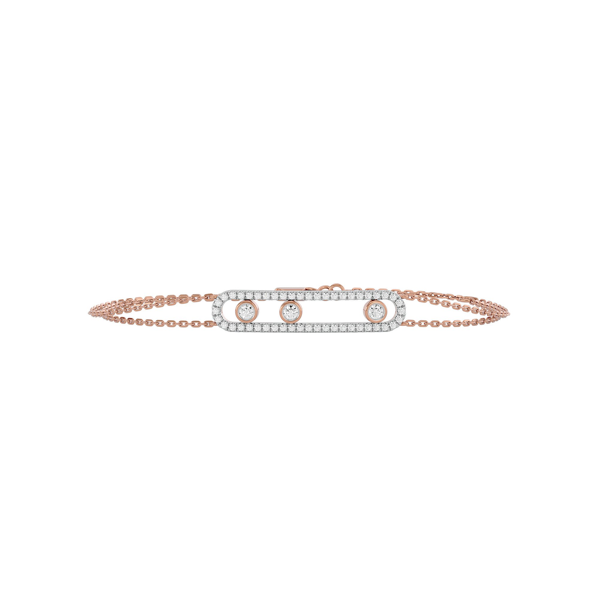 Opulent Allure Lab Grown Diamond Bracelet