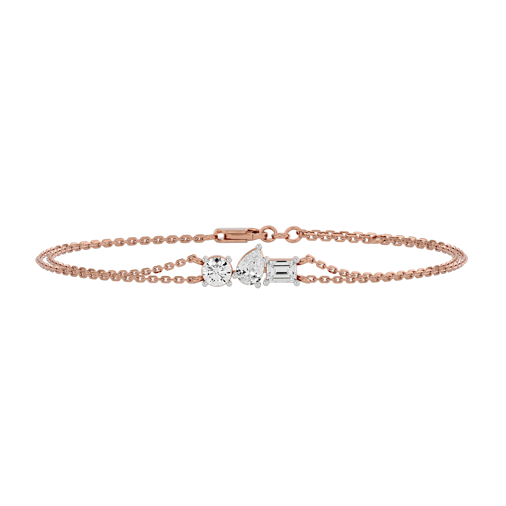 Starlit Brilliance Lab Grown Diamond Bracelet