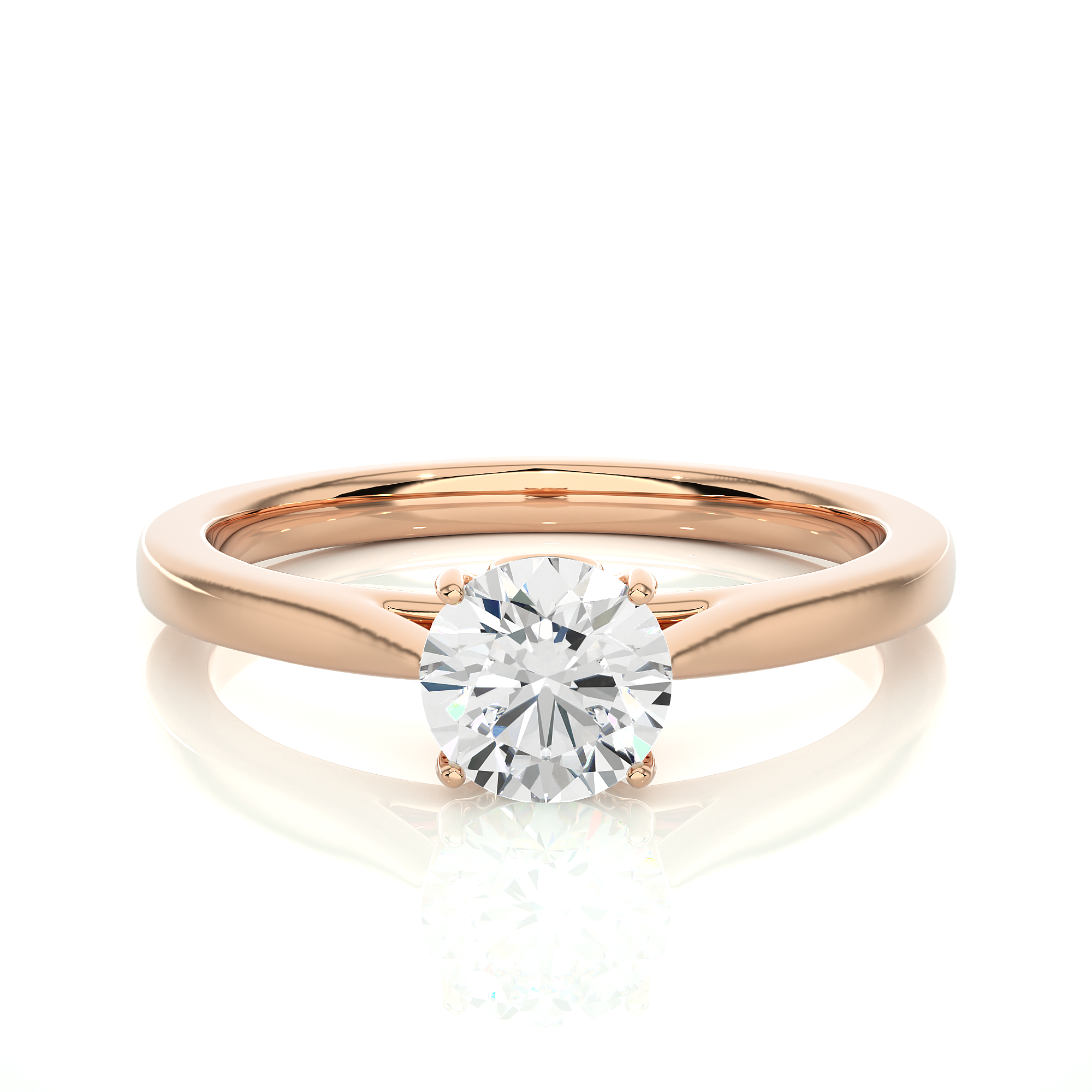 Julie Solitaire Lab Grown Diamond Ring