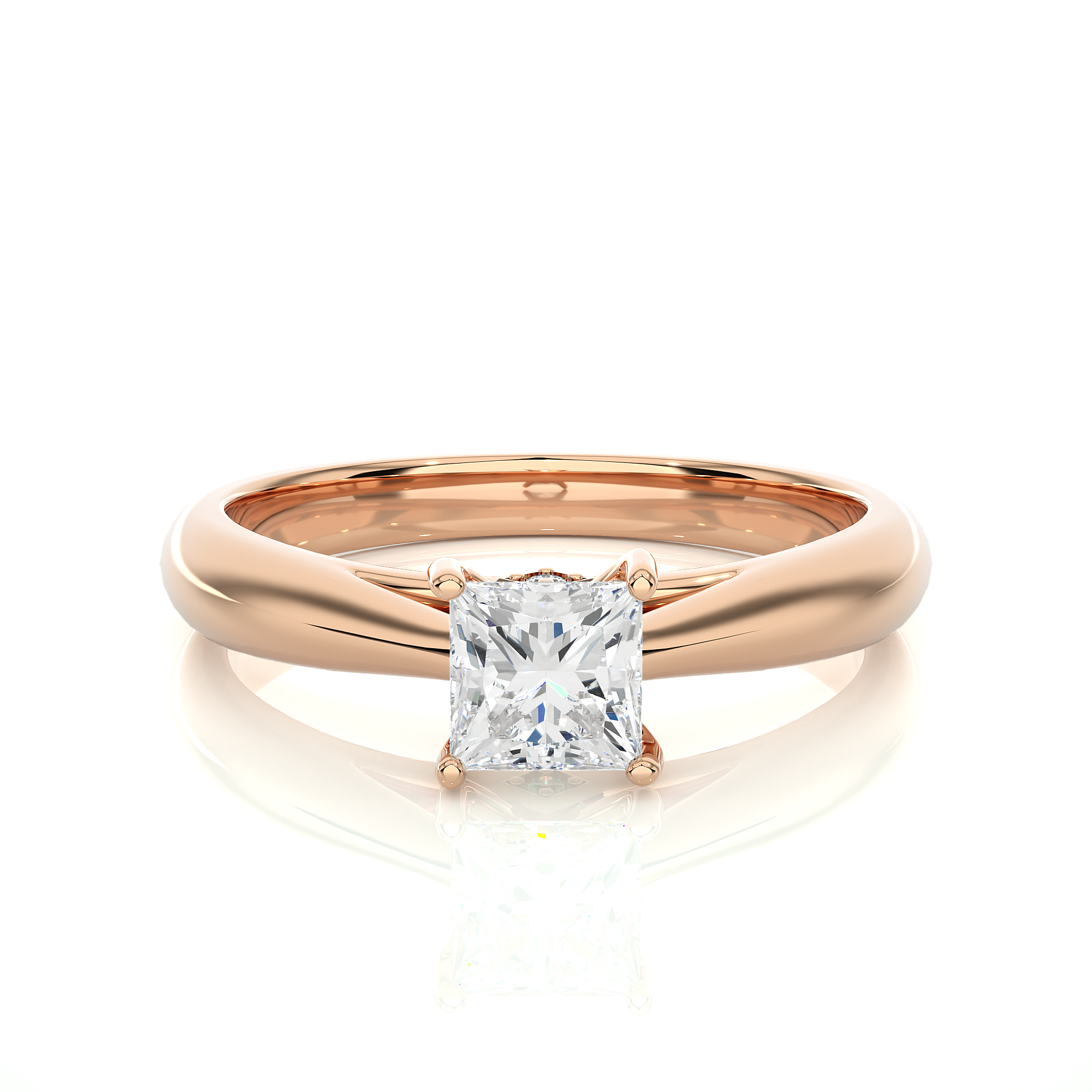 Nightfall Solitaire Lab Grown Diamond Ring