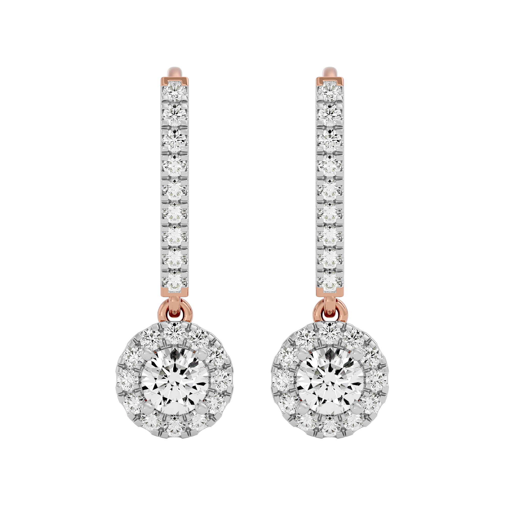 Infinite Grace Solitaire Lab Grown Diamond Earrings