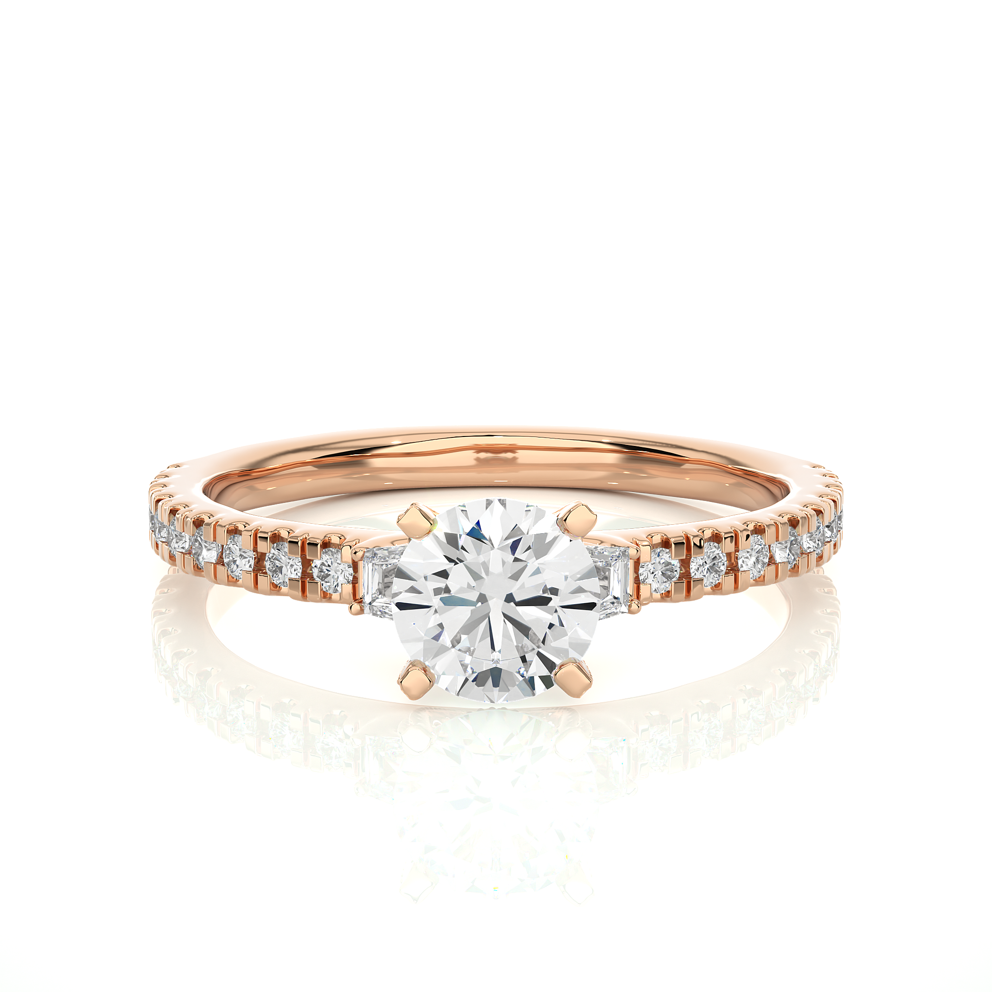 Nicolette Solitaire Lab Grown Diamond Ring