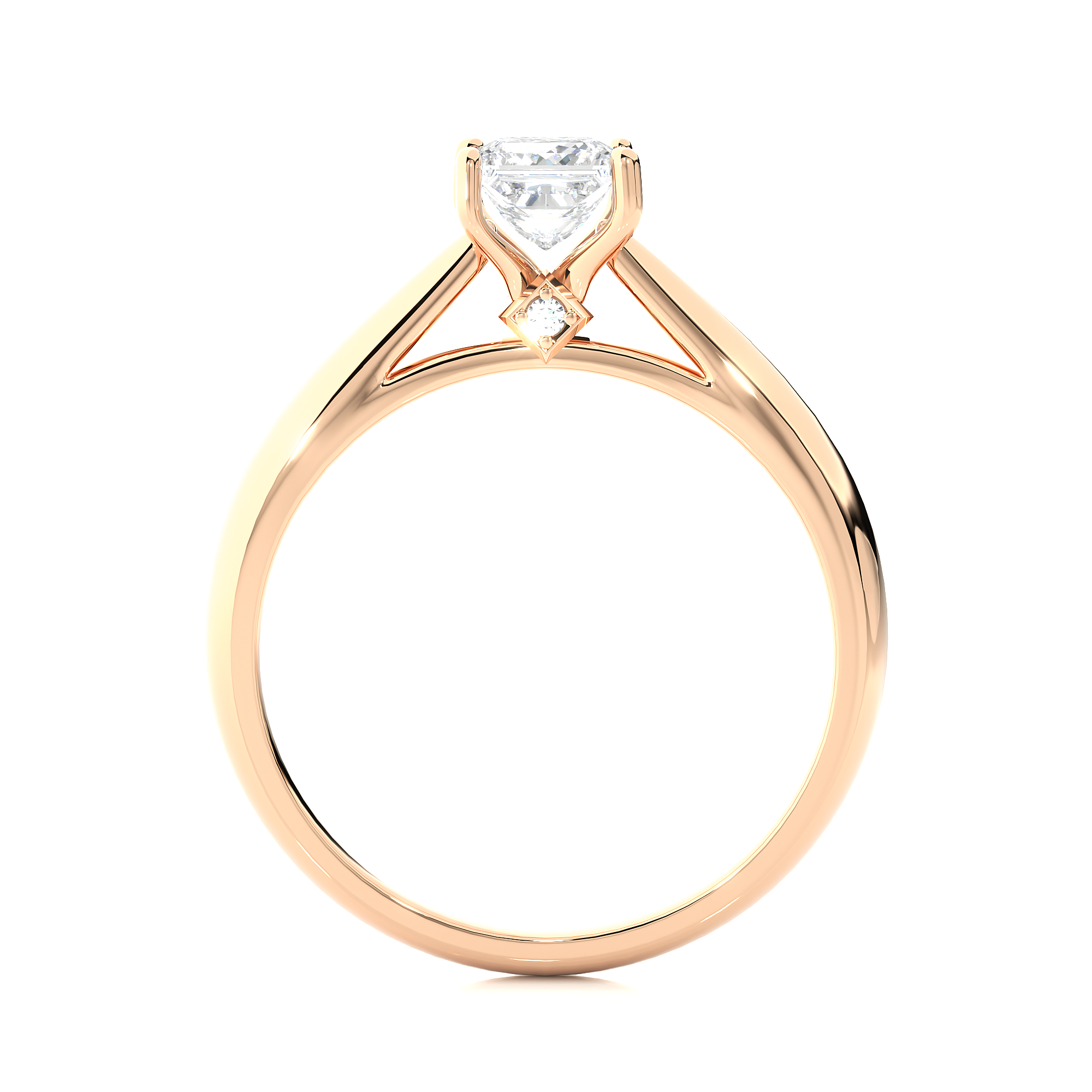 Nightfall Solitaire Lab Grown Diamond Ring