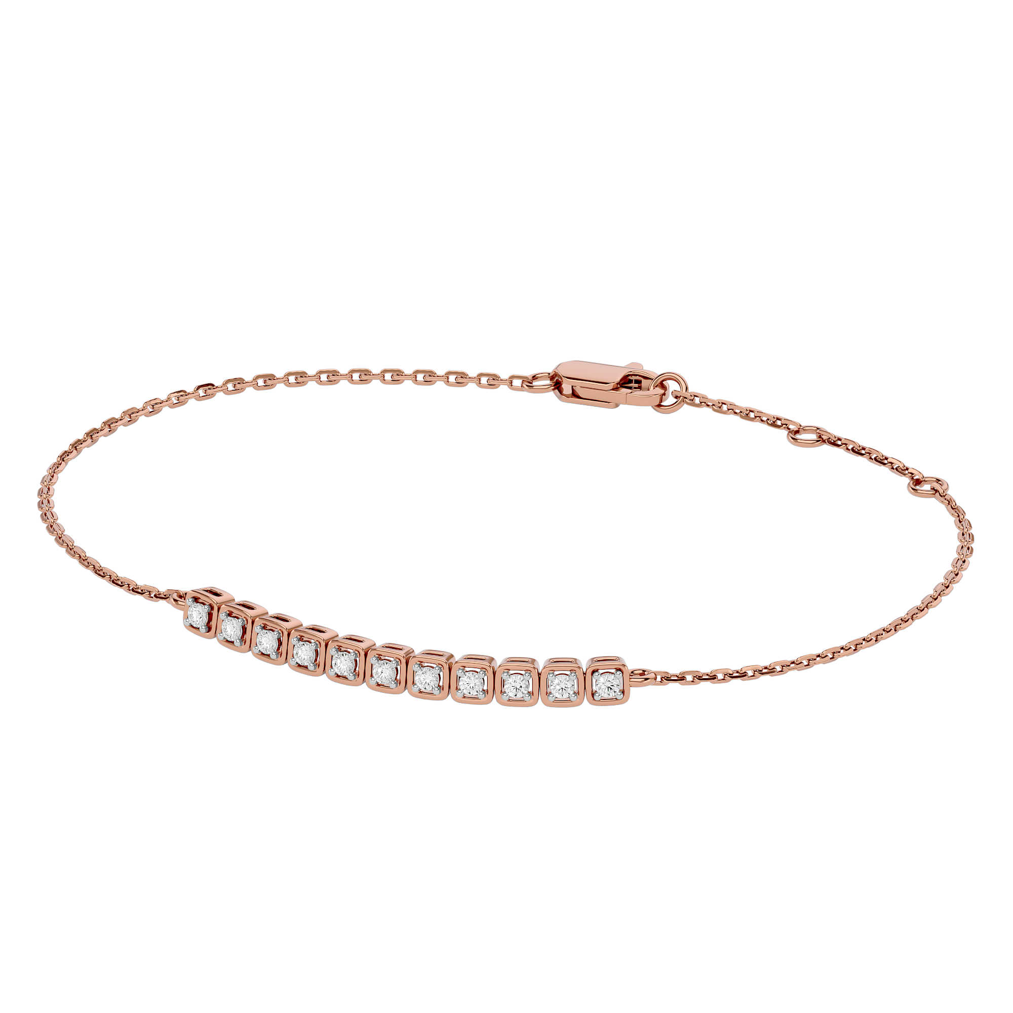 Eternal Elegance Chain Lab Grown Diamond Bracelet