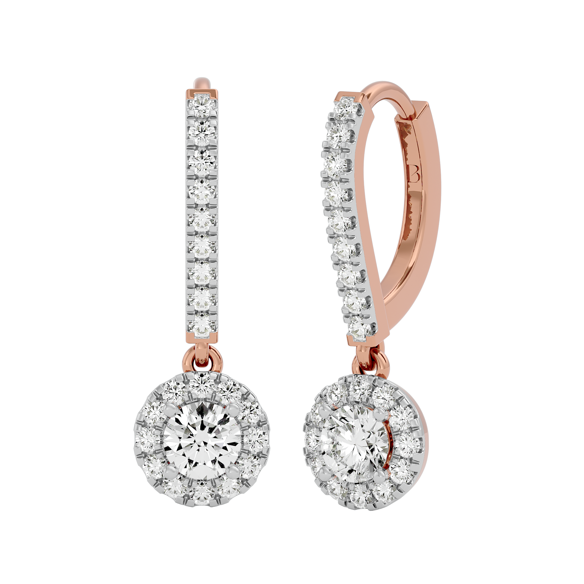 Infinite Grace Solitaire Lab Grown Diamond Earrings