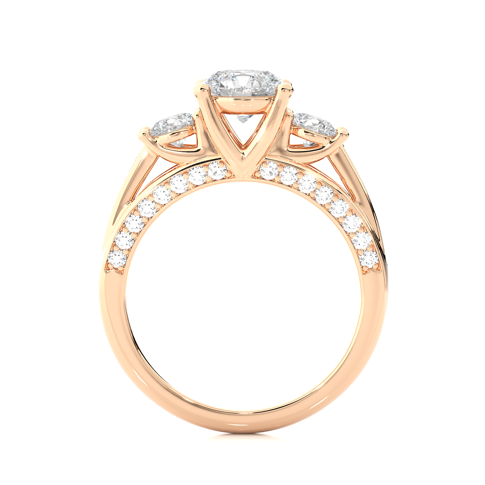 Sonnet Solitaire Lab Grown Diamond Ring