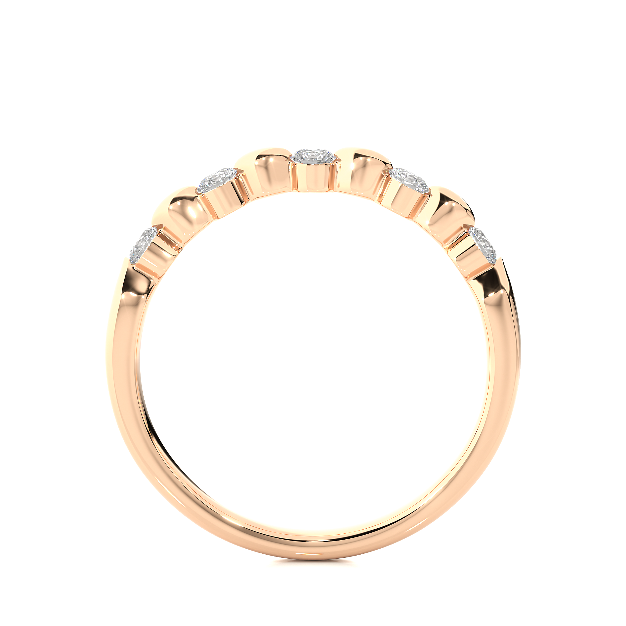 Melody of Affection Solitaire Lab Grown Diamond Ring