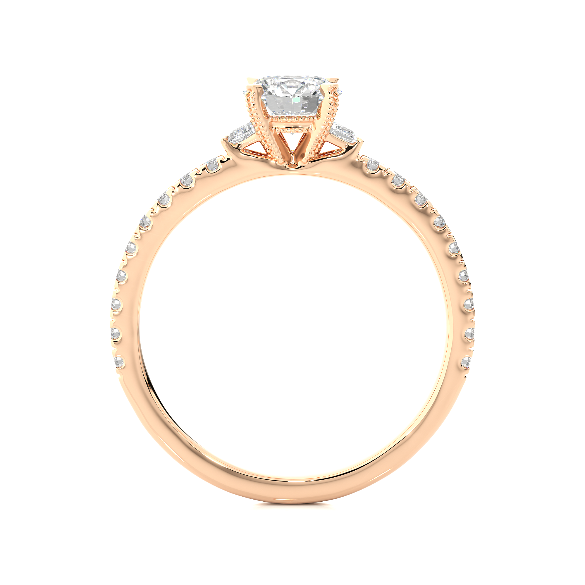 Nicolette Solitaire Lab Grown Diamond Ring