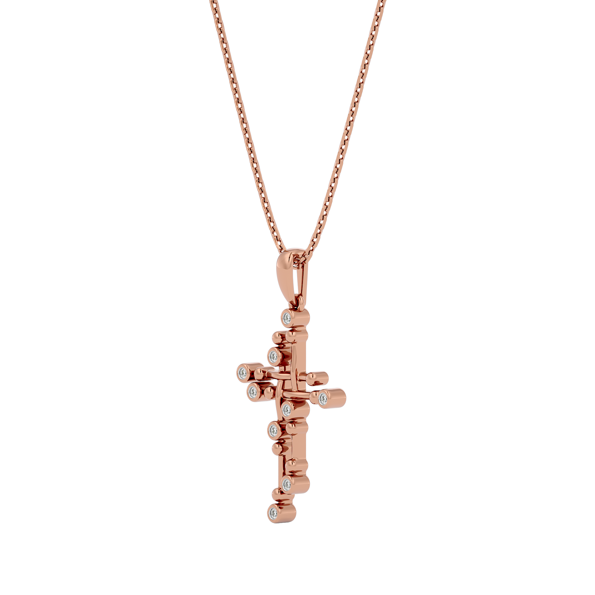 Cross Lab Grown Diamond Pendant