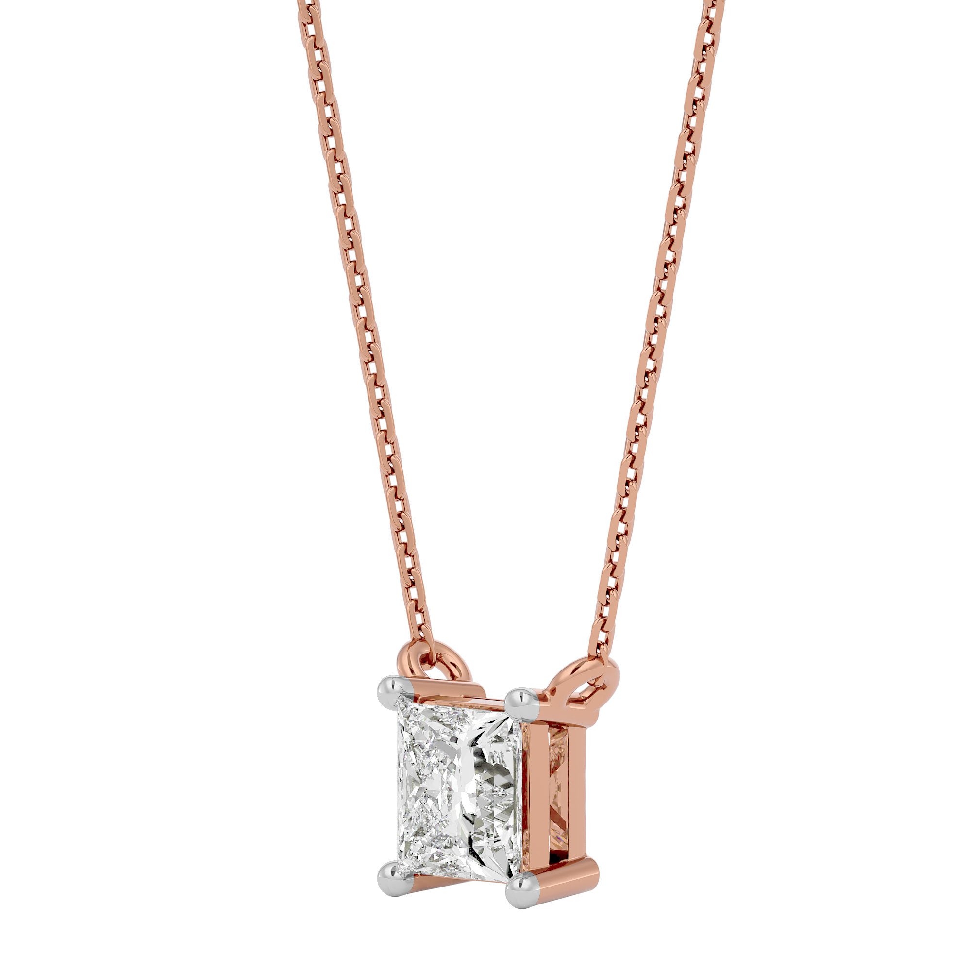 Aurelia Radiance Solitaire Lab Grown Diamond Pendant