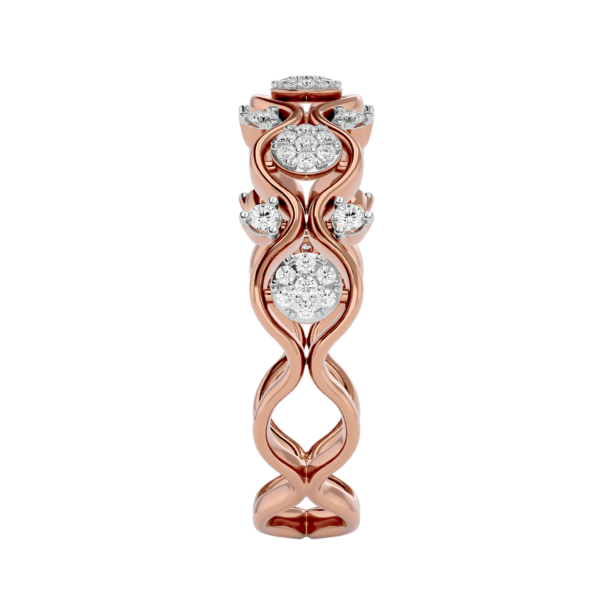 0.27 Carat Diamond Rose Gold Ring - Blu Diamonds