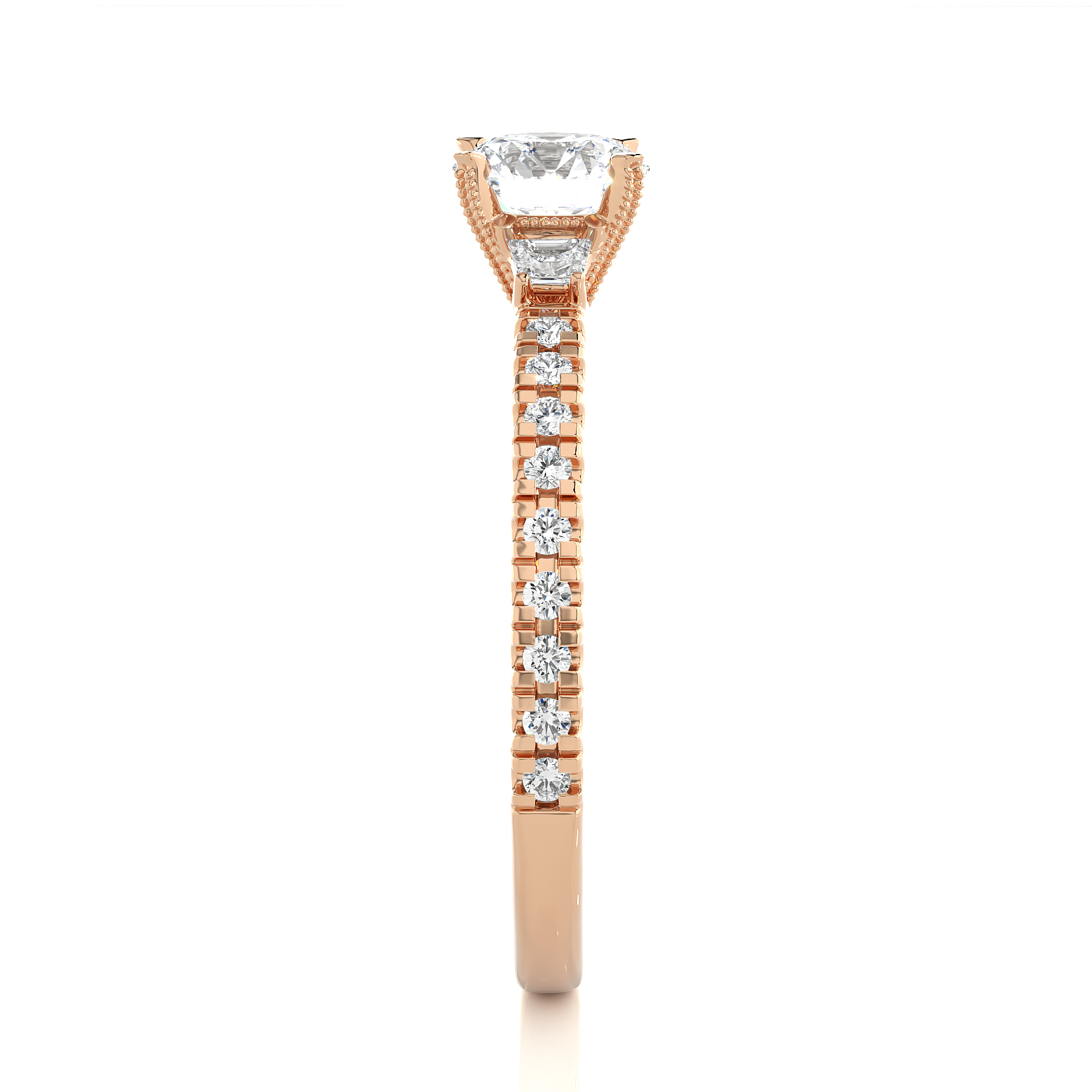 Nicolette Solitaire Lab Grown Diamond Ring