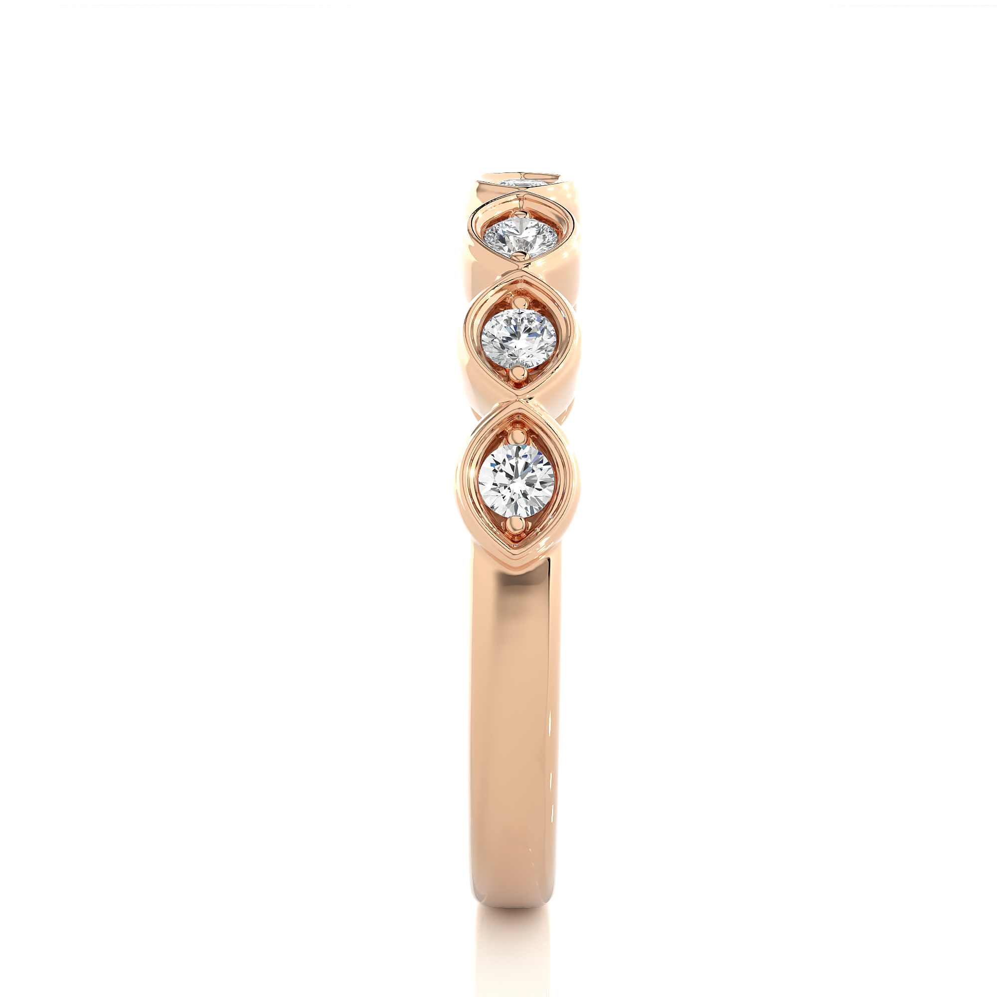 Love's Embrace Solitaire Lab Grown Diamond Ring