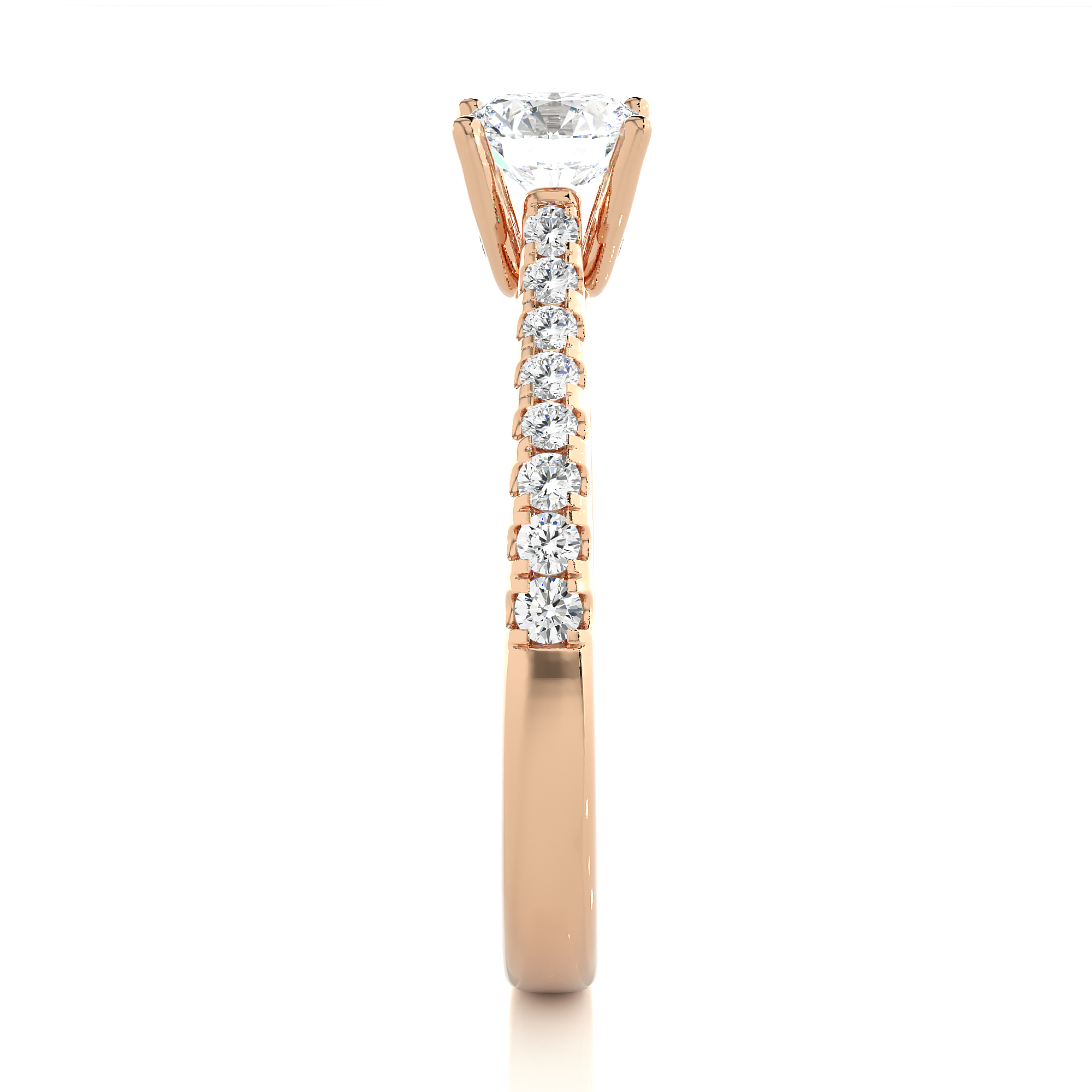 Elysian Solitaire Lab Grown Diamond Ring