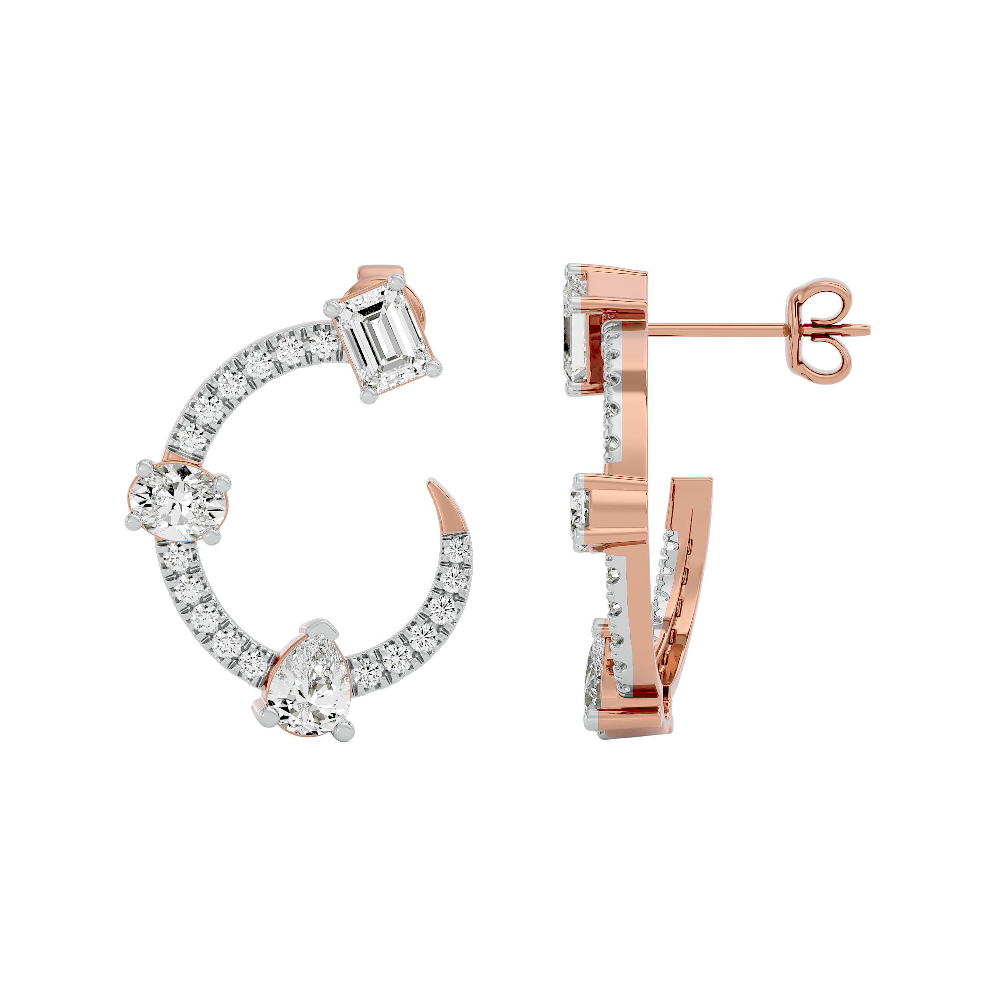 Timeless Ensemble Lab Grown Diamond Earrings