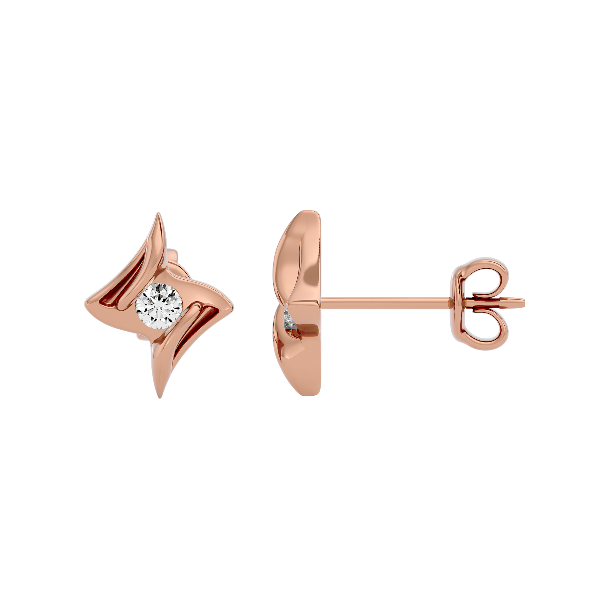 Timeless Sparkle Lab Grown Diamond Earrings