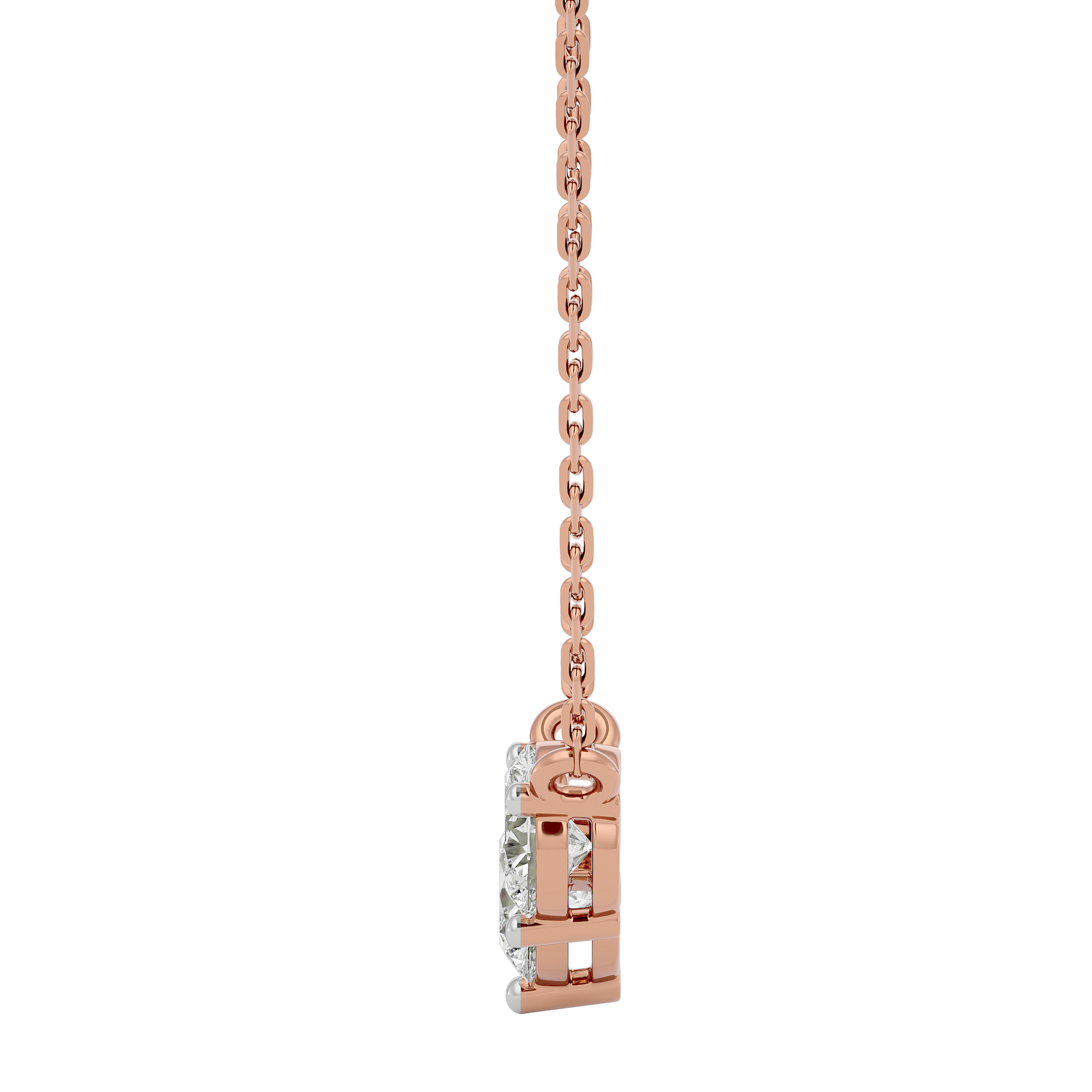 Divine Trilogy Solitaire Lab Grown Diamond Pendant