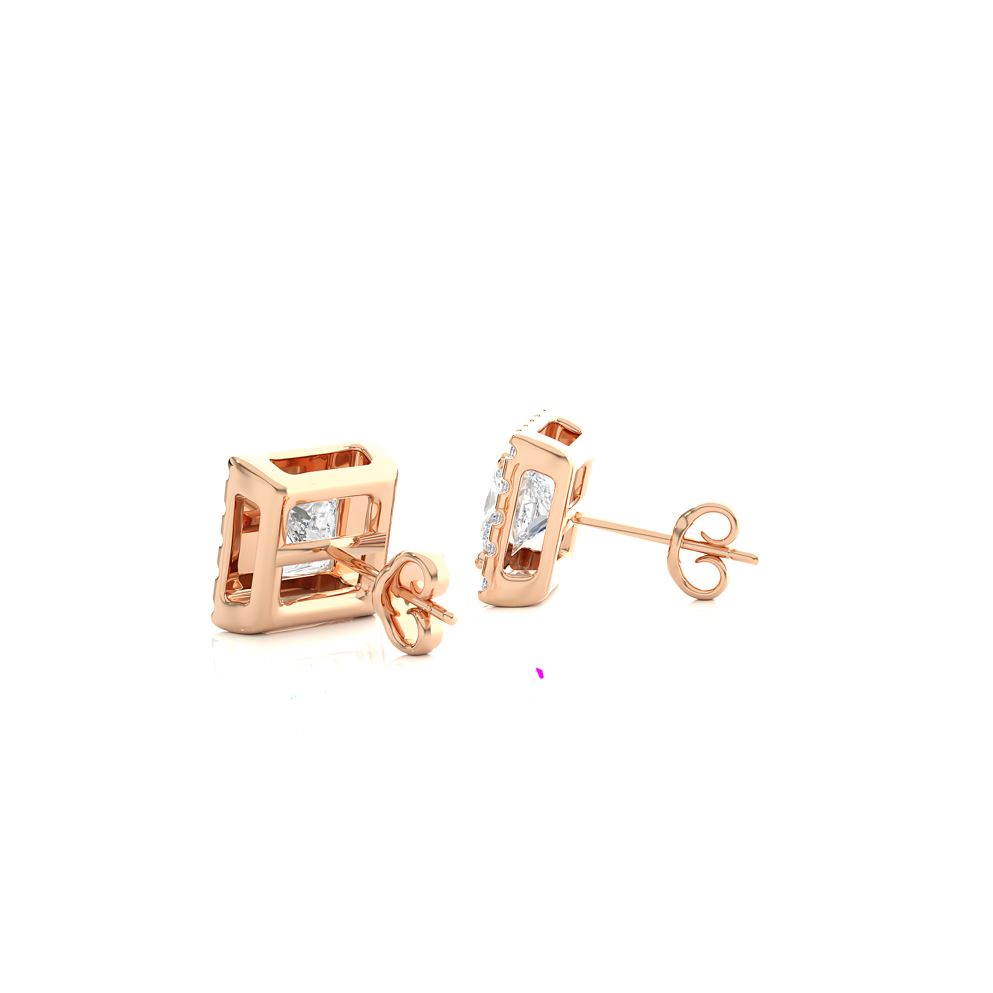 Chic Cluster Princess Earrings