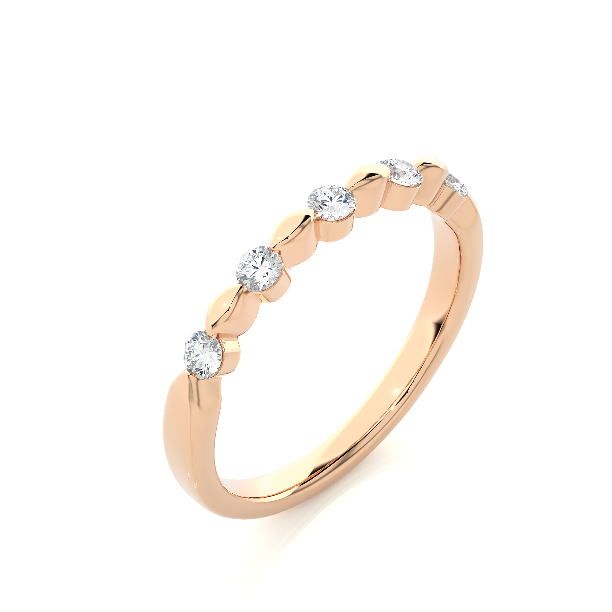 Melody of Affection Solitaire Lab Grown Diamond Ring