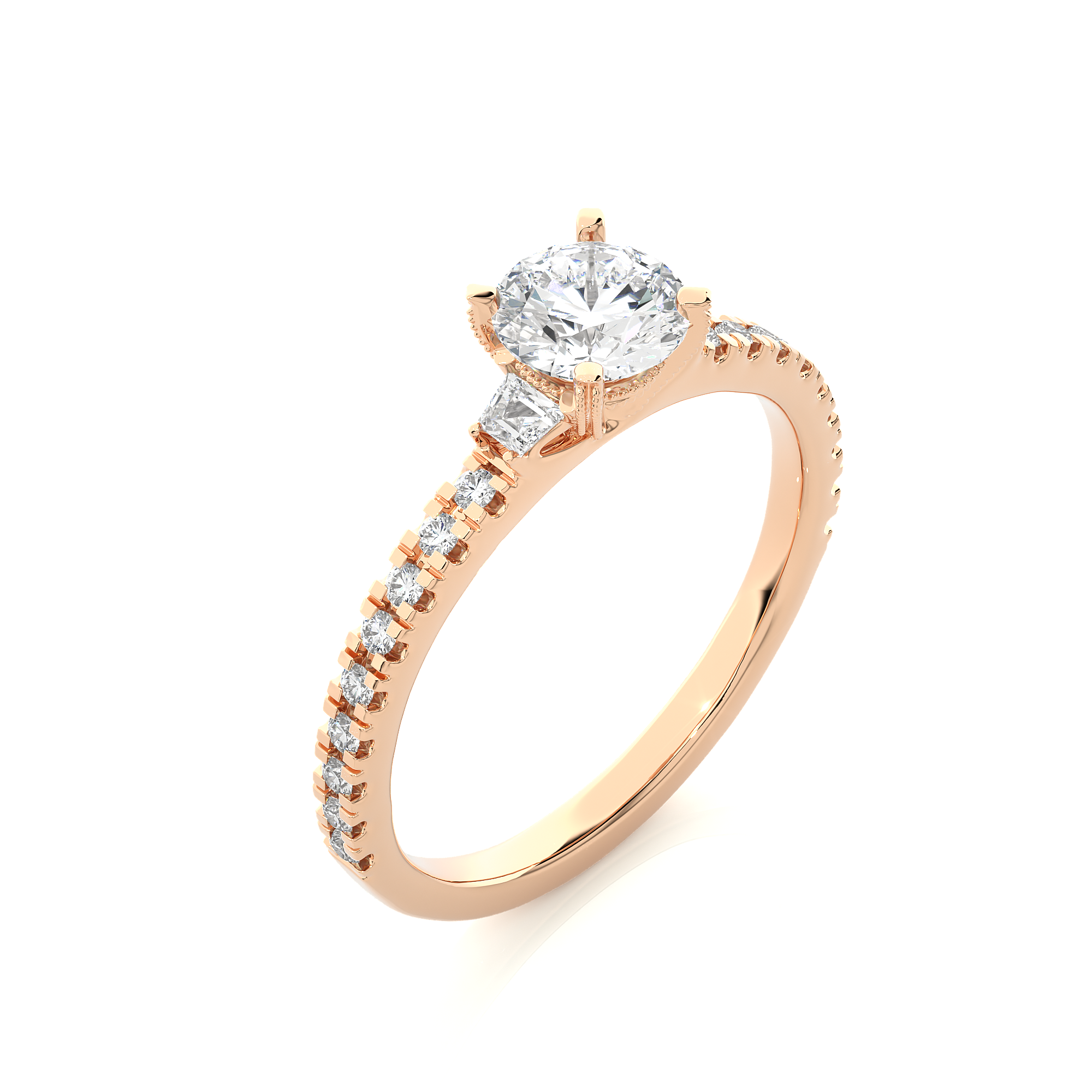 Nicolette Solitaire Lab Grown Diamond Ring