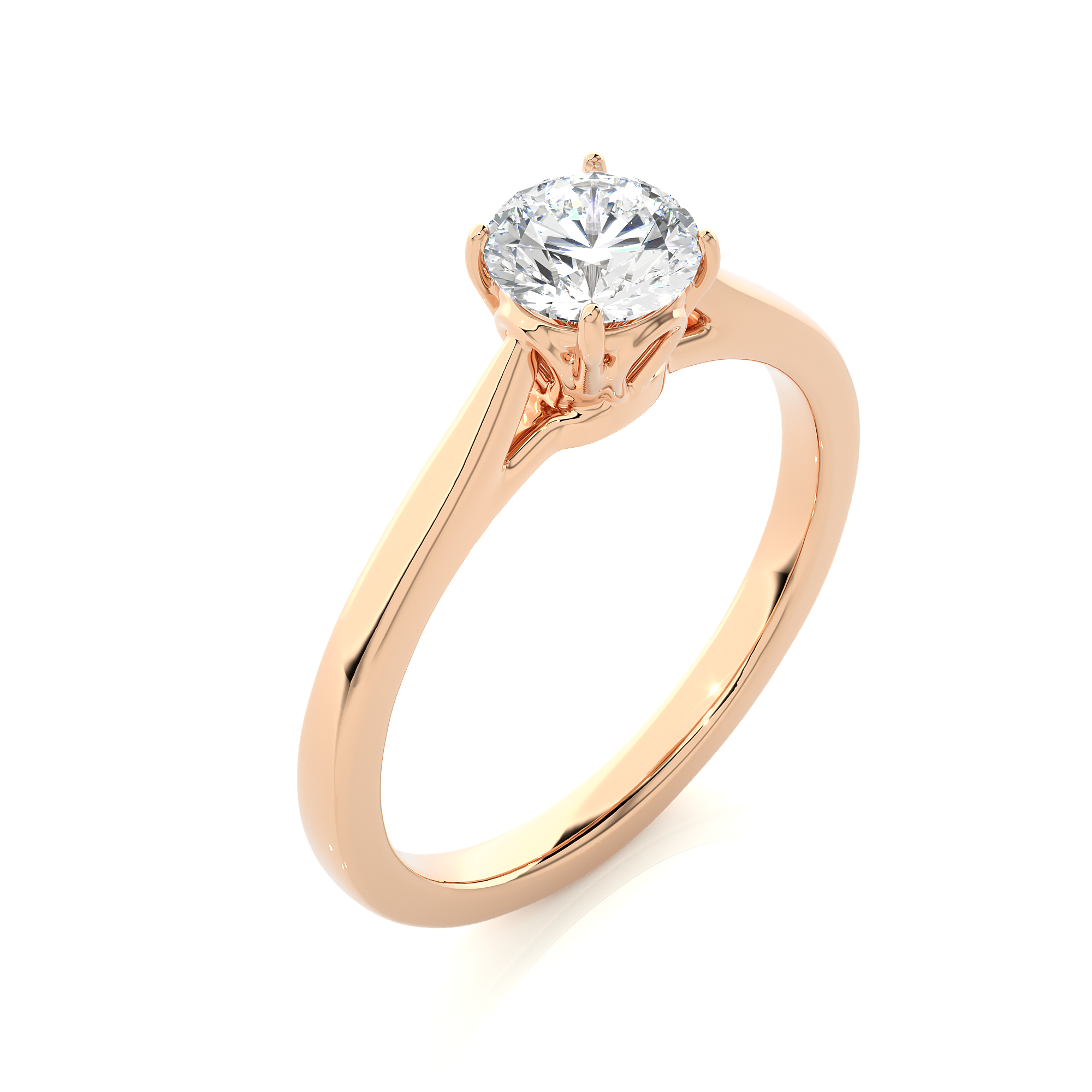 Julie Solitaire Lab Grown Diamond Ring
