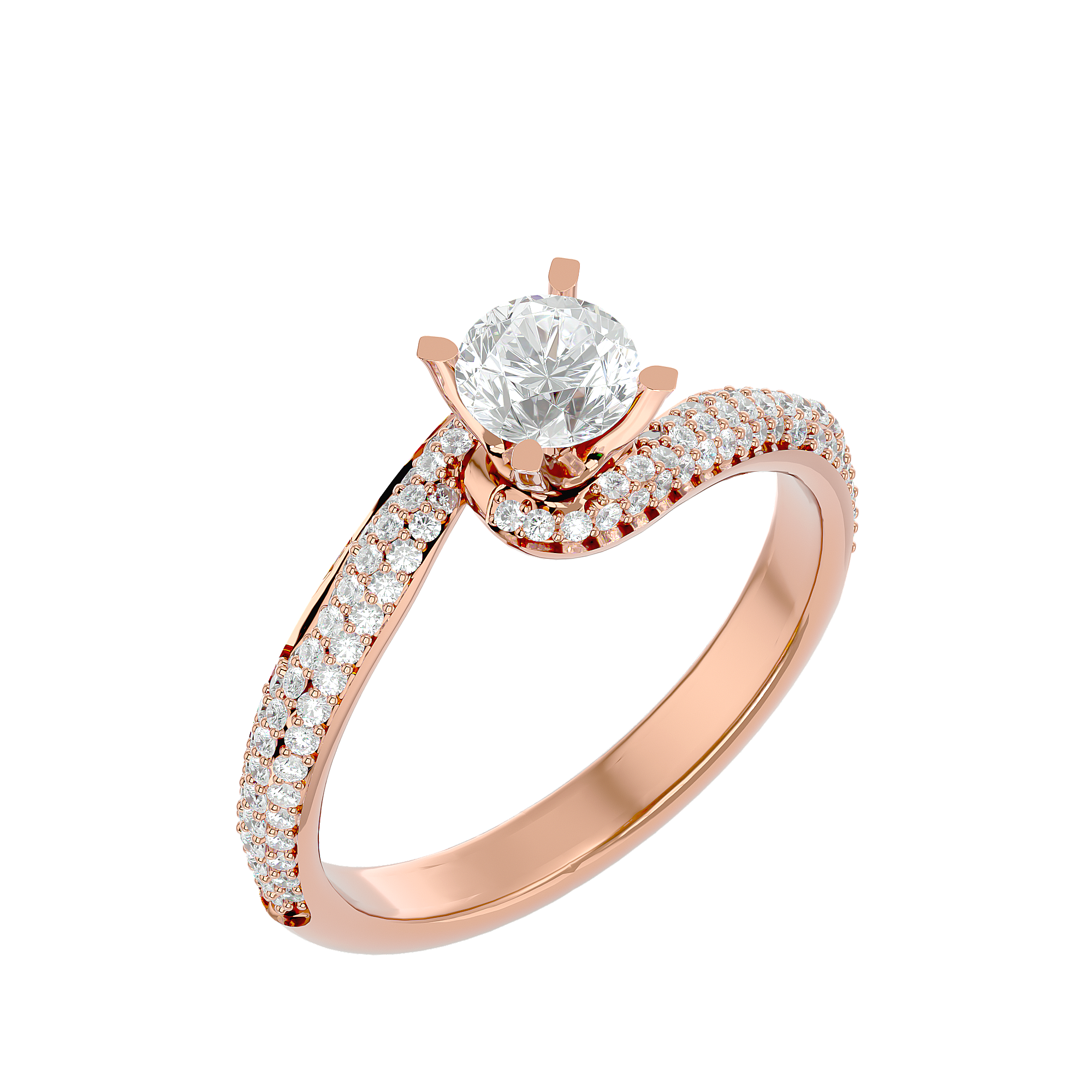 Calin Solitaire Lab Grown Diamond Ring