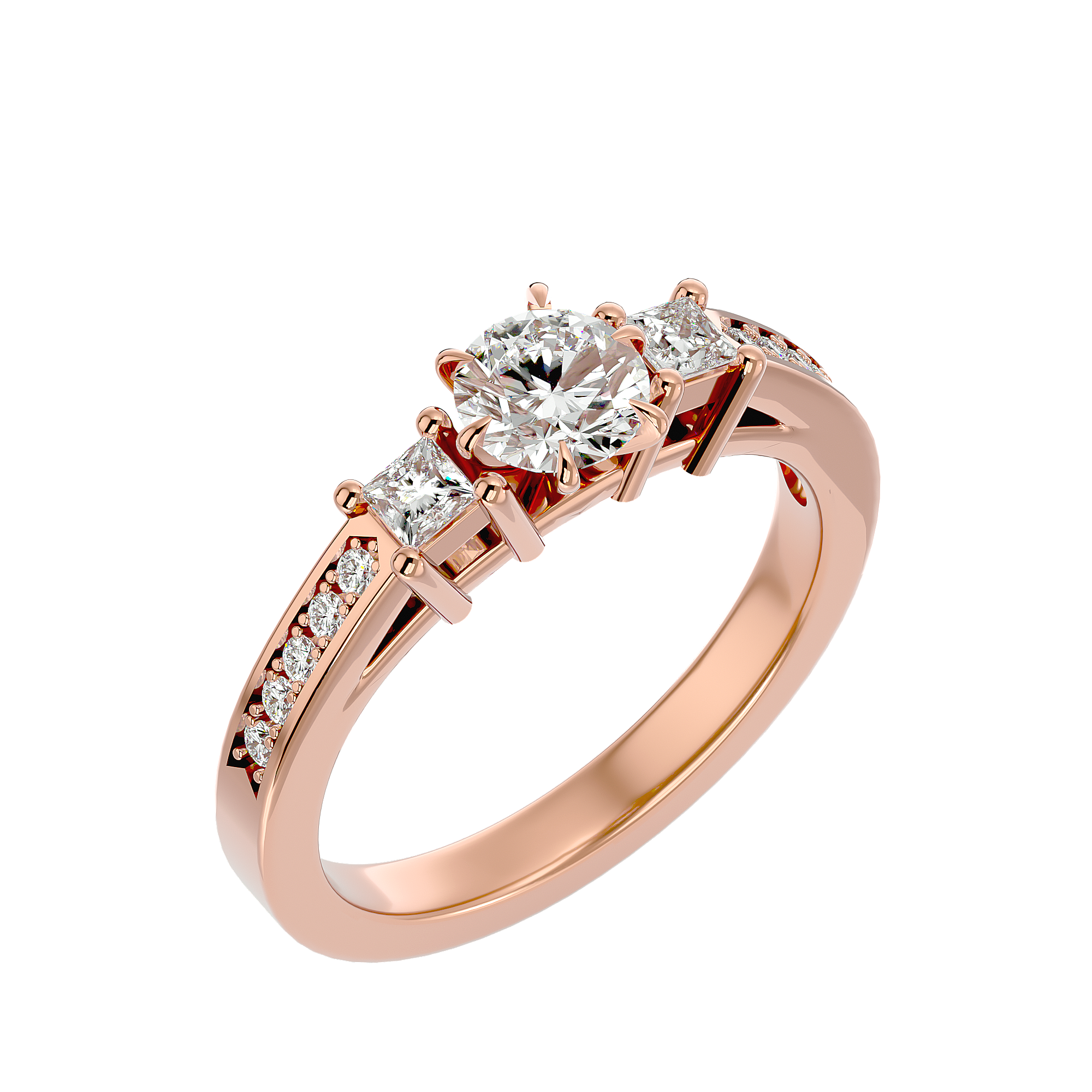 Ionian Solitaire Lab Grown Diamond Ring