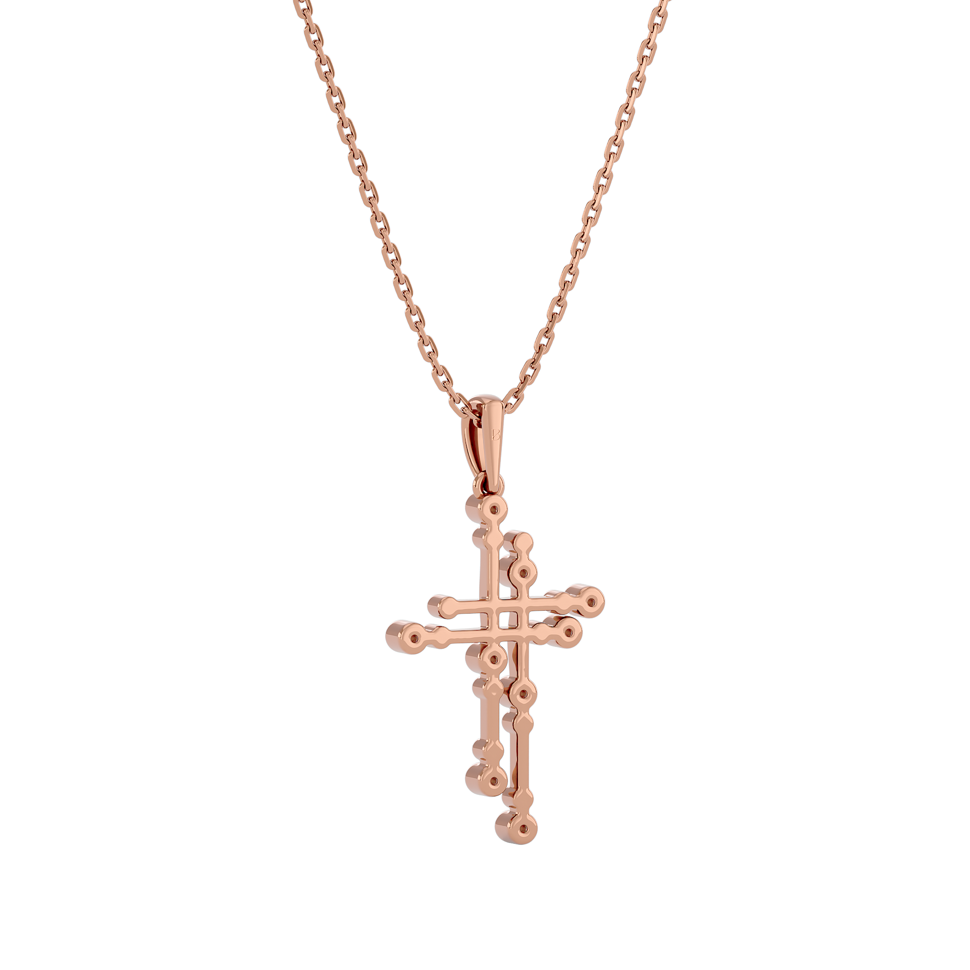 Cross Lab Grown Diamond Pendant