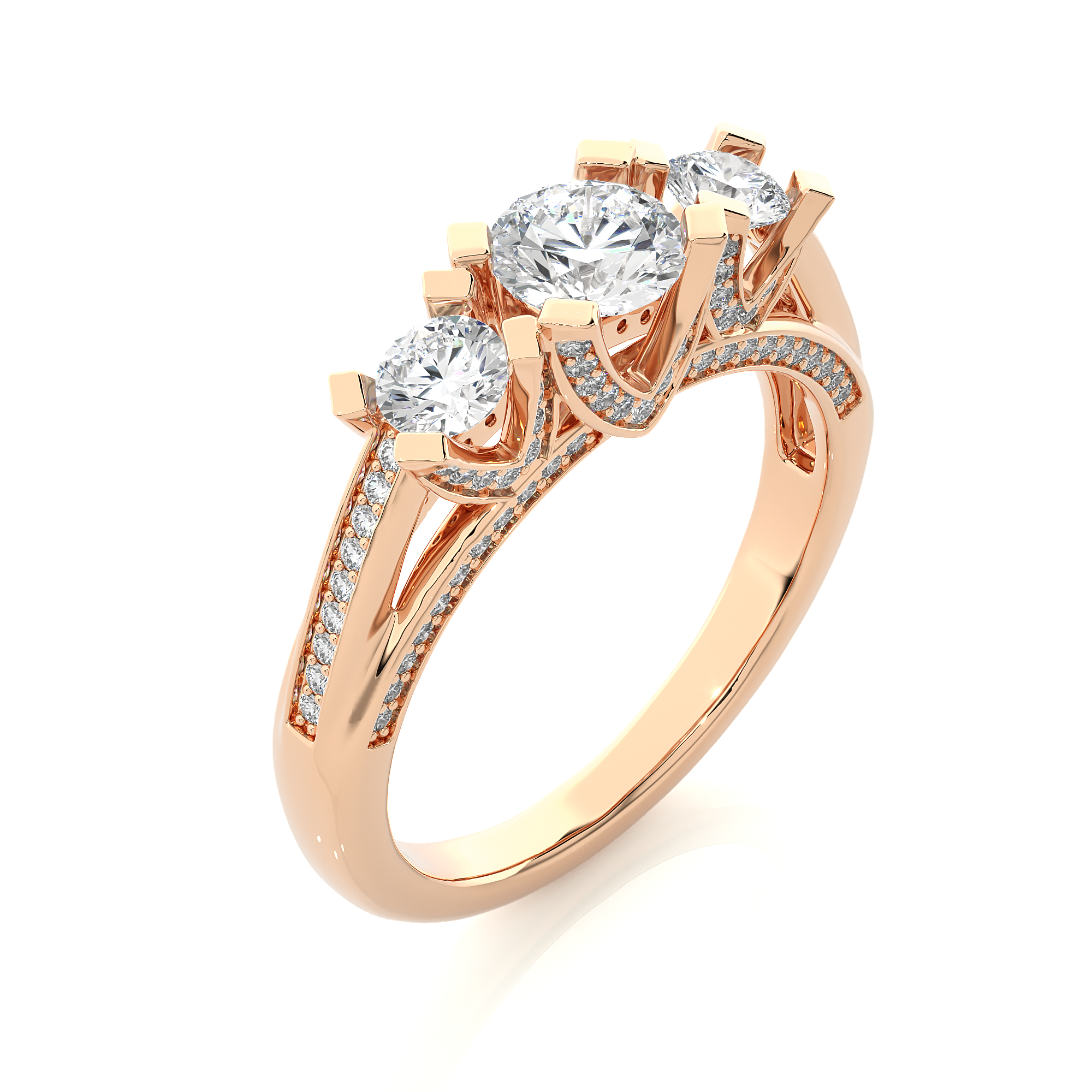 Royale Solitaire Lab Grown Diamond Ring