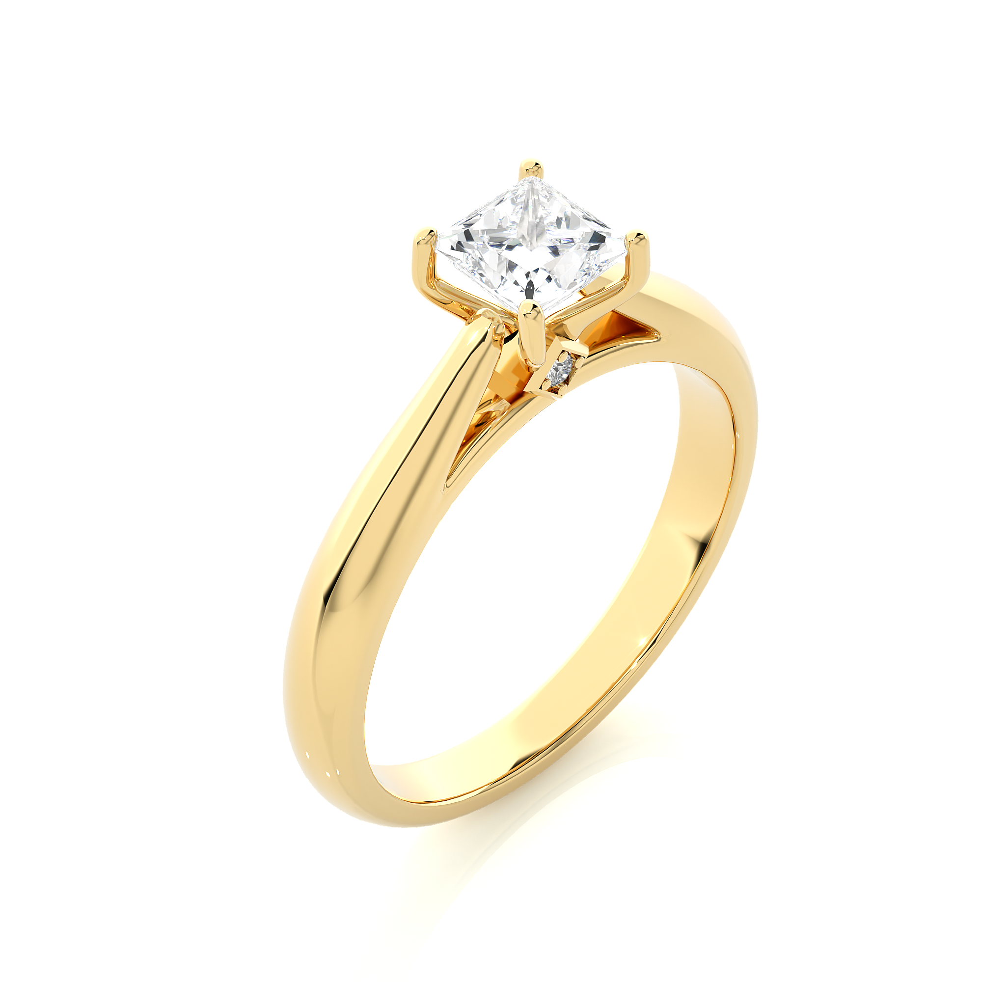 Nightfall Solitaire Lab Grown Diamond Ring