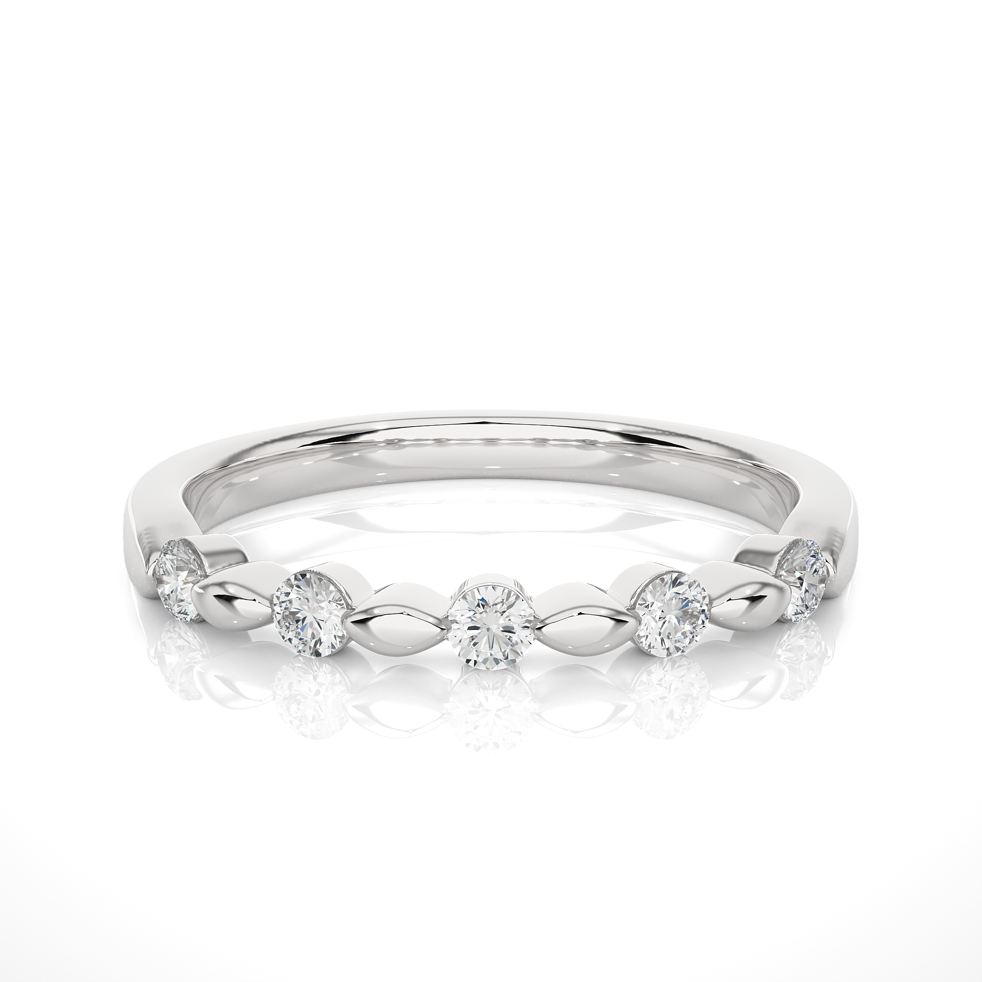 Melody of Affection Solitaire Lab Grown Diamond Ring