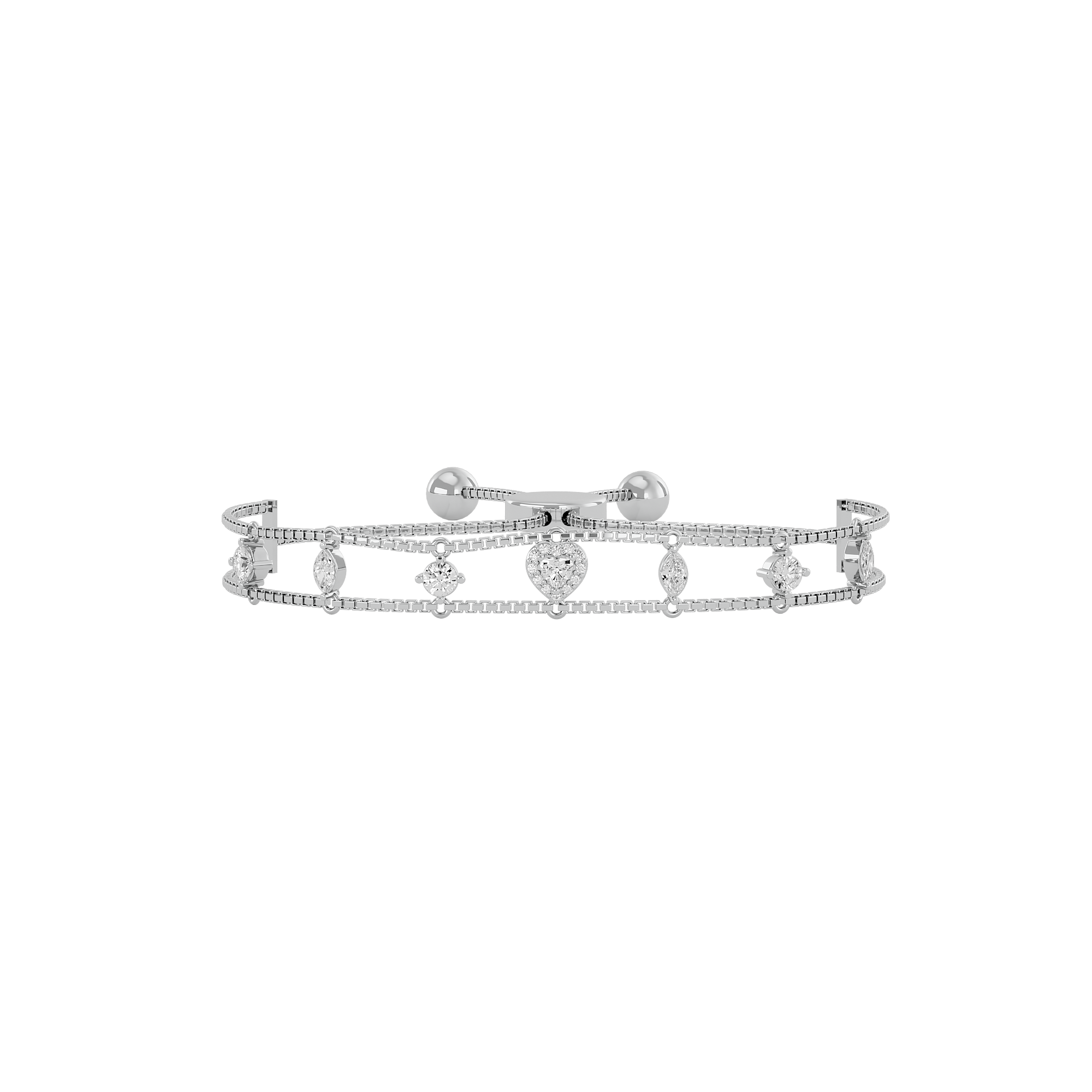 Eternal Charm Lab Grown Diamond Bracelet