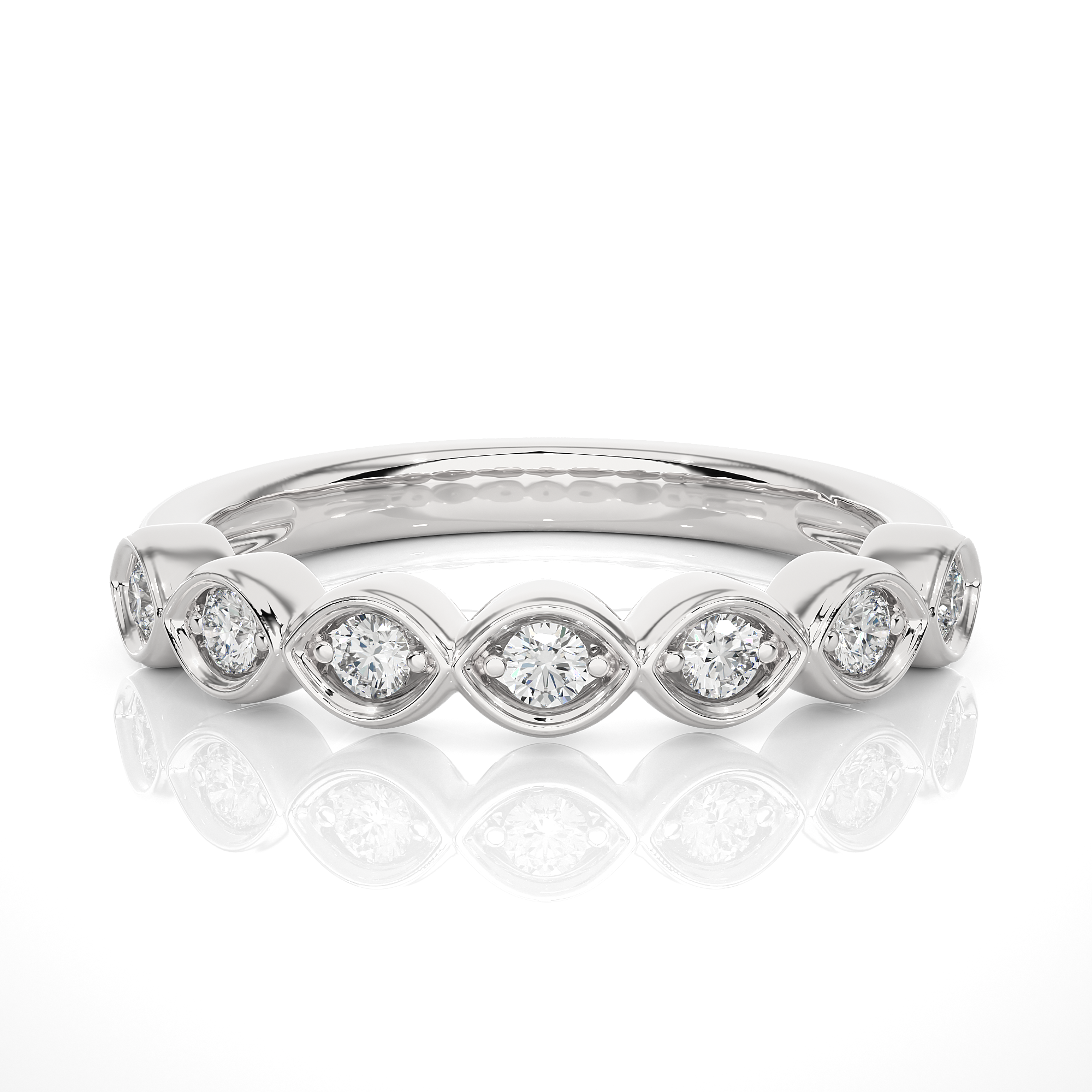 Love's Embrace Solitaire Lab Grown Diamond Ring