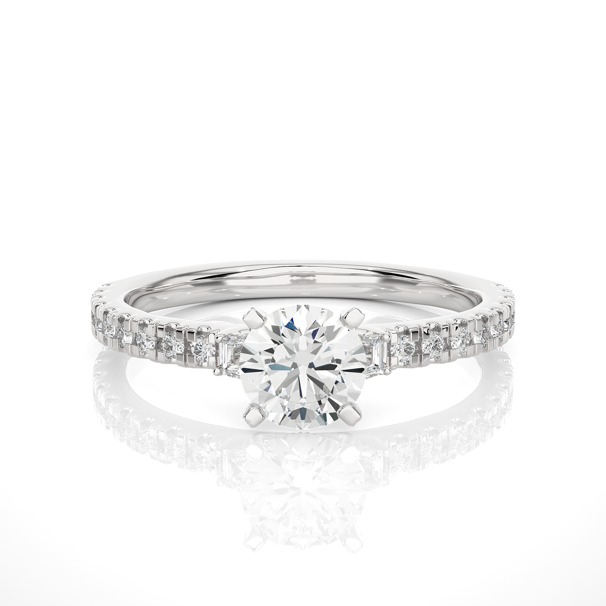 Nicolette Solitaire Lab Grown Diamond Ring