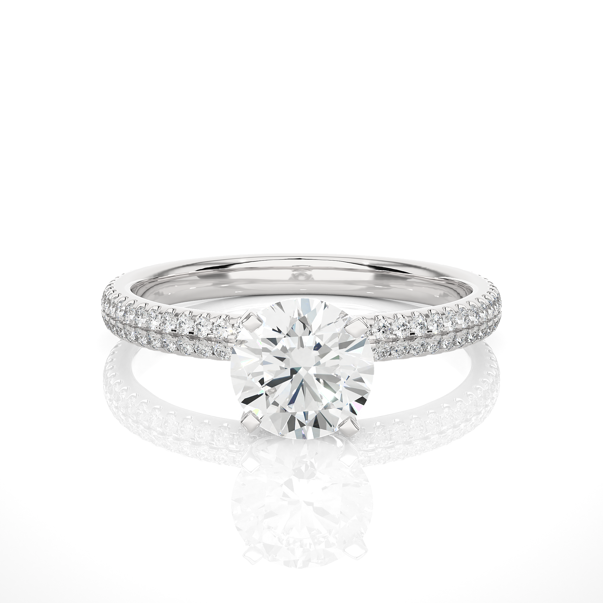 Nexus Solitaire Lab Grown Diamond Ring