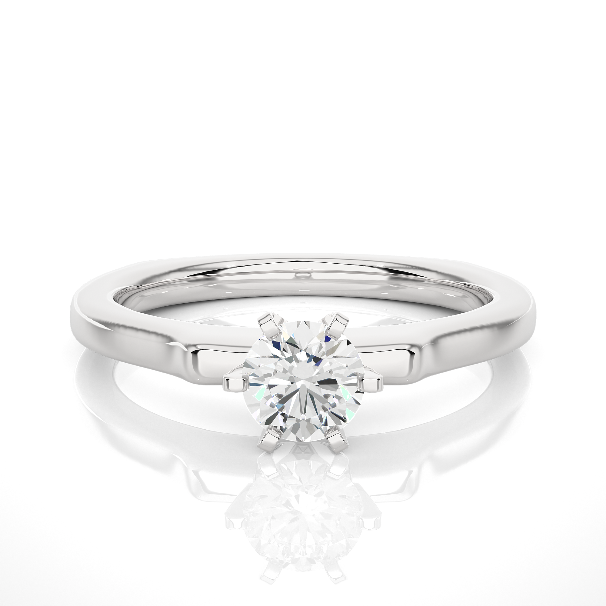 Cassiopeia Solitaire Lab Grown Diamond Ring