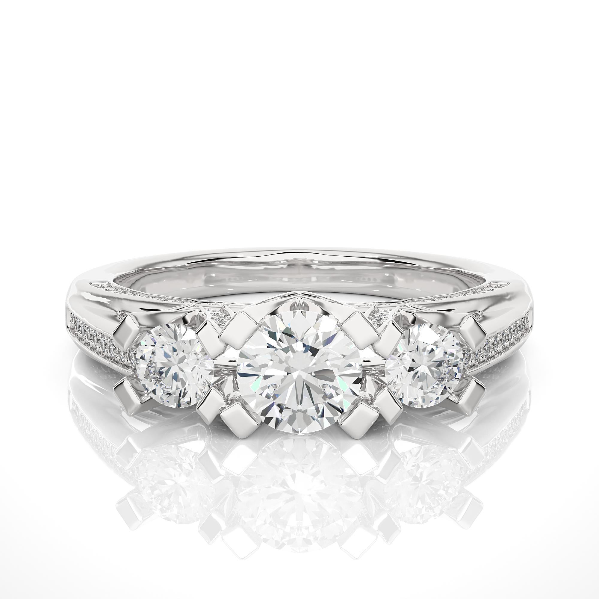 Royale Solitaire Lab Grown Diamond Ring