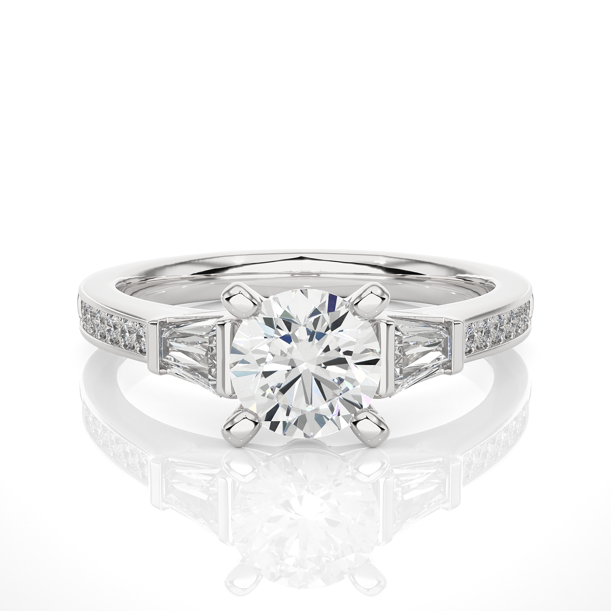 Caspian Solitaire Lab Grown Diamond Ring