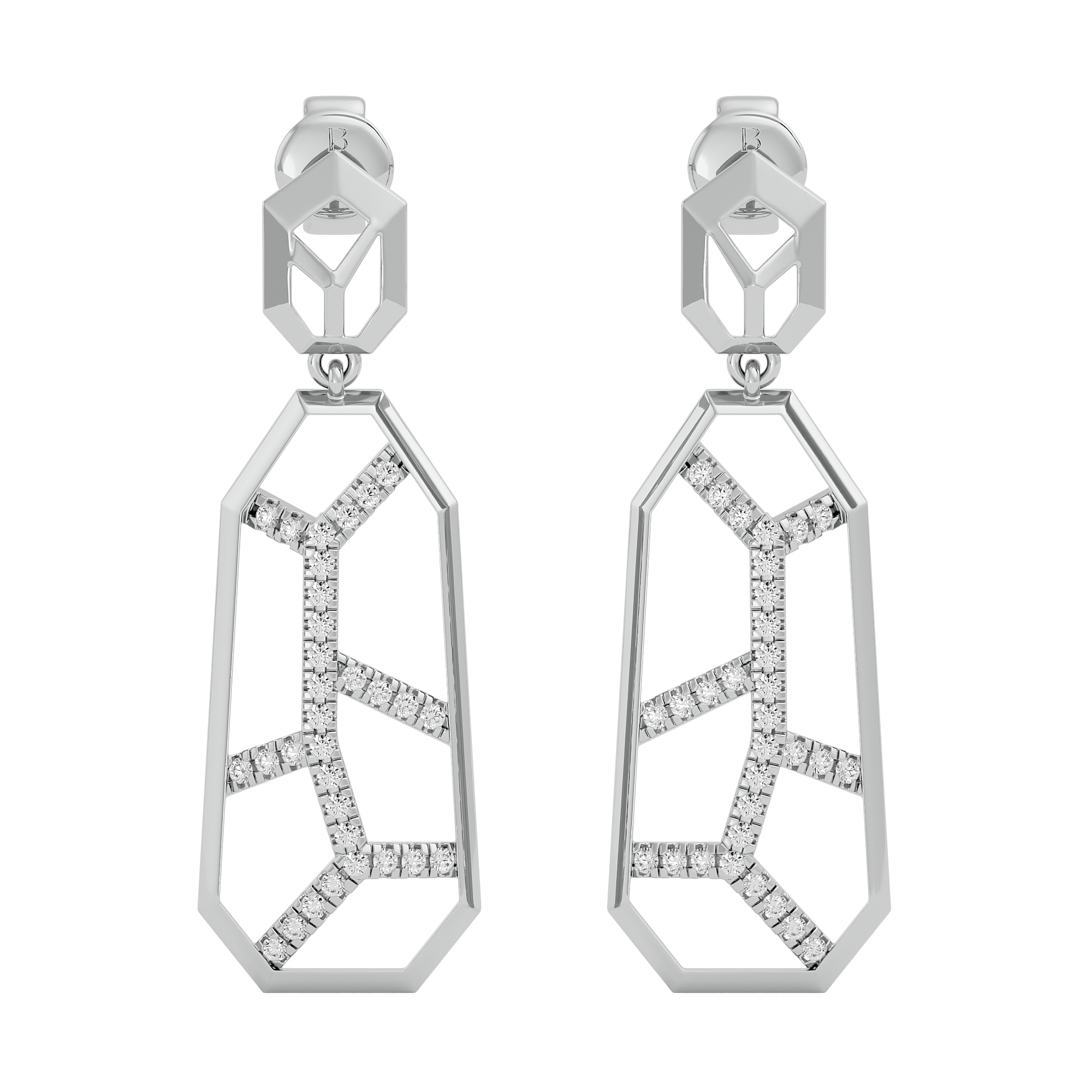 Celestial Radiance Lab Grown Diamond Earrings