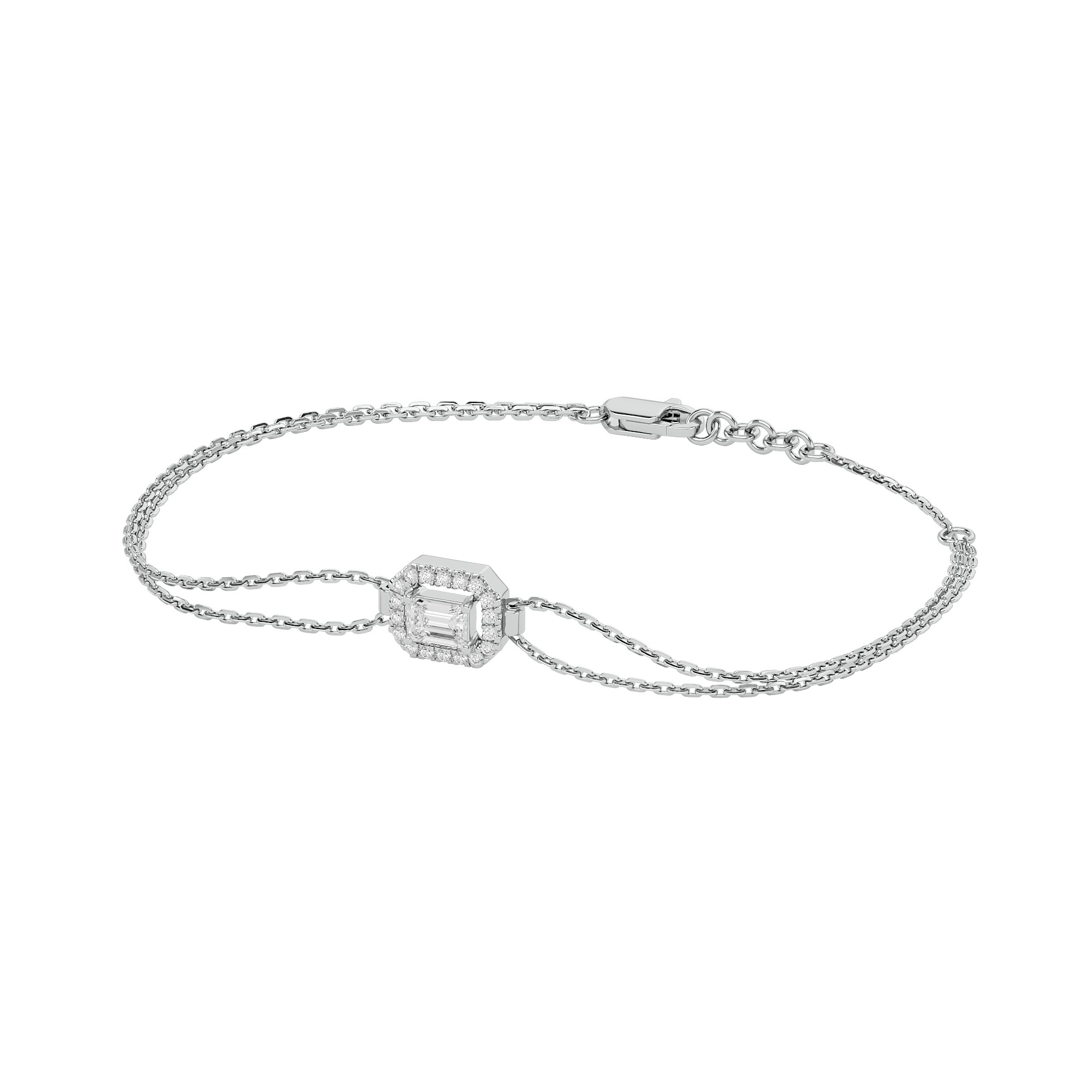 Exquisite Glow Lab Grown Diamond Bracelet