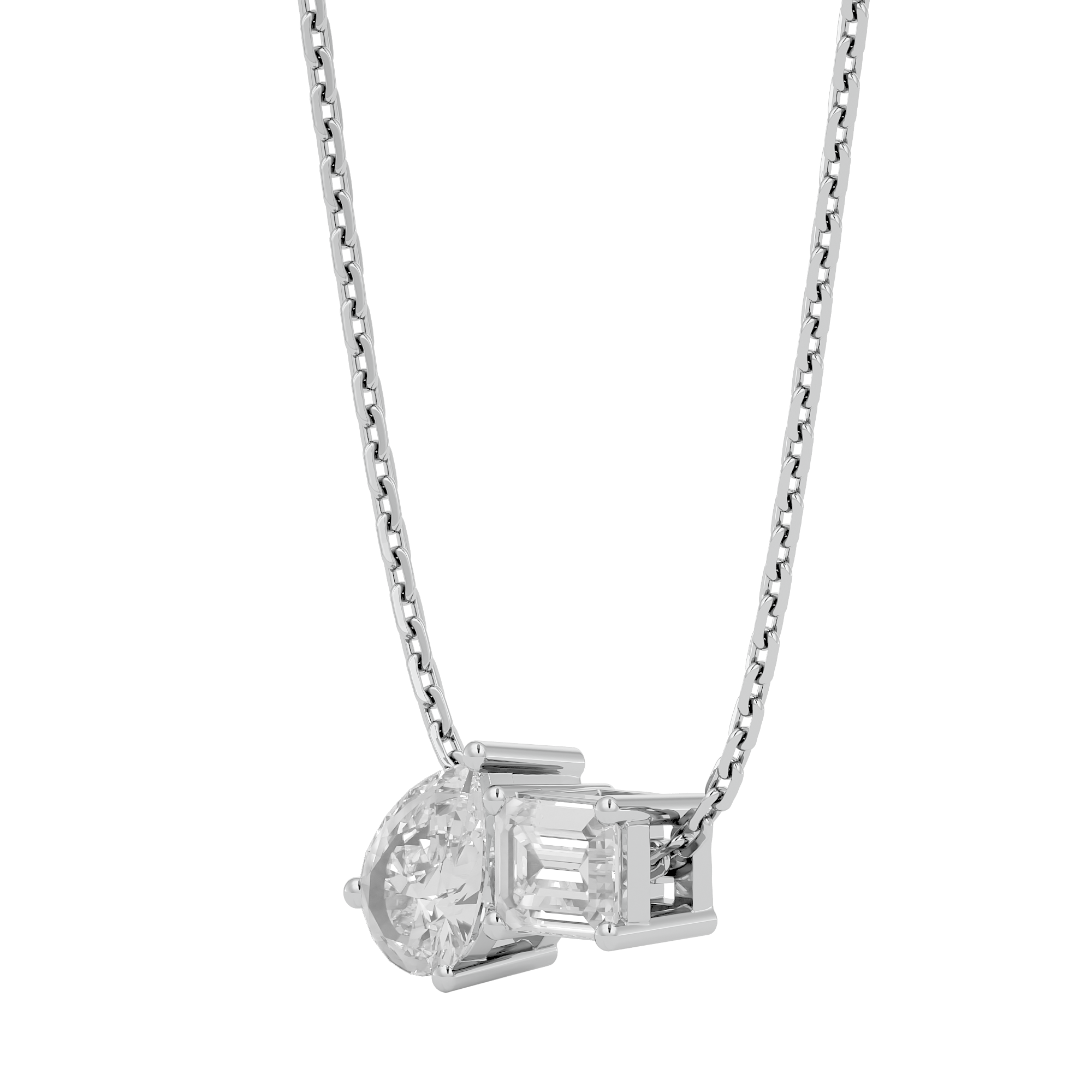 Opulent Royale Solitaire Lab Grown Diamond Pendant