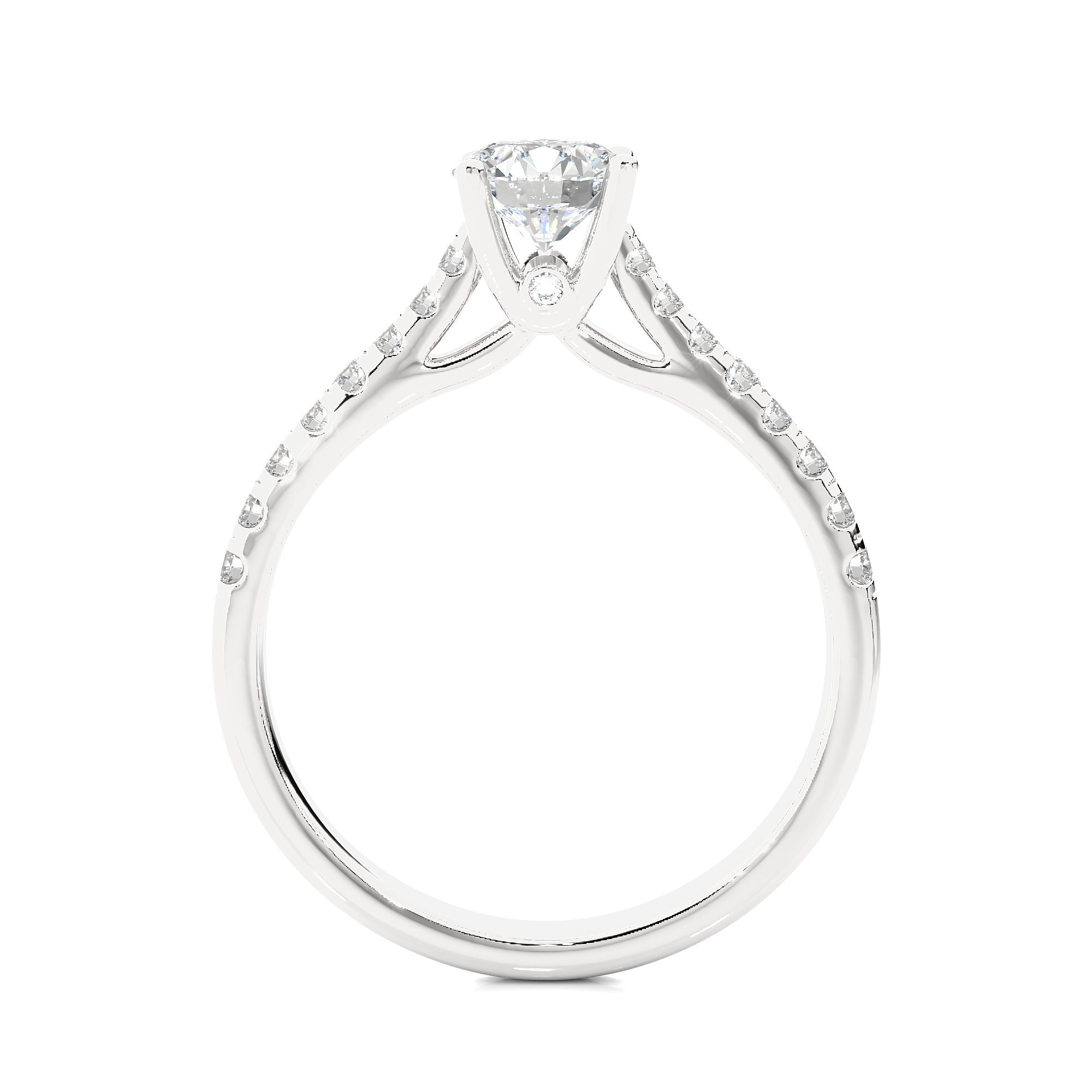 Elysian Solitaire Lab Grown Diamond Ring