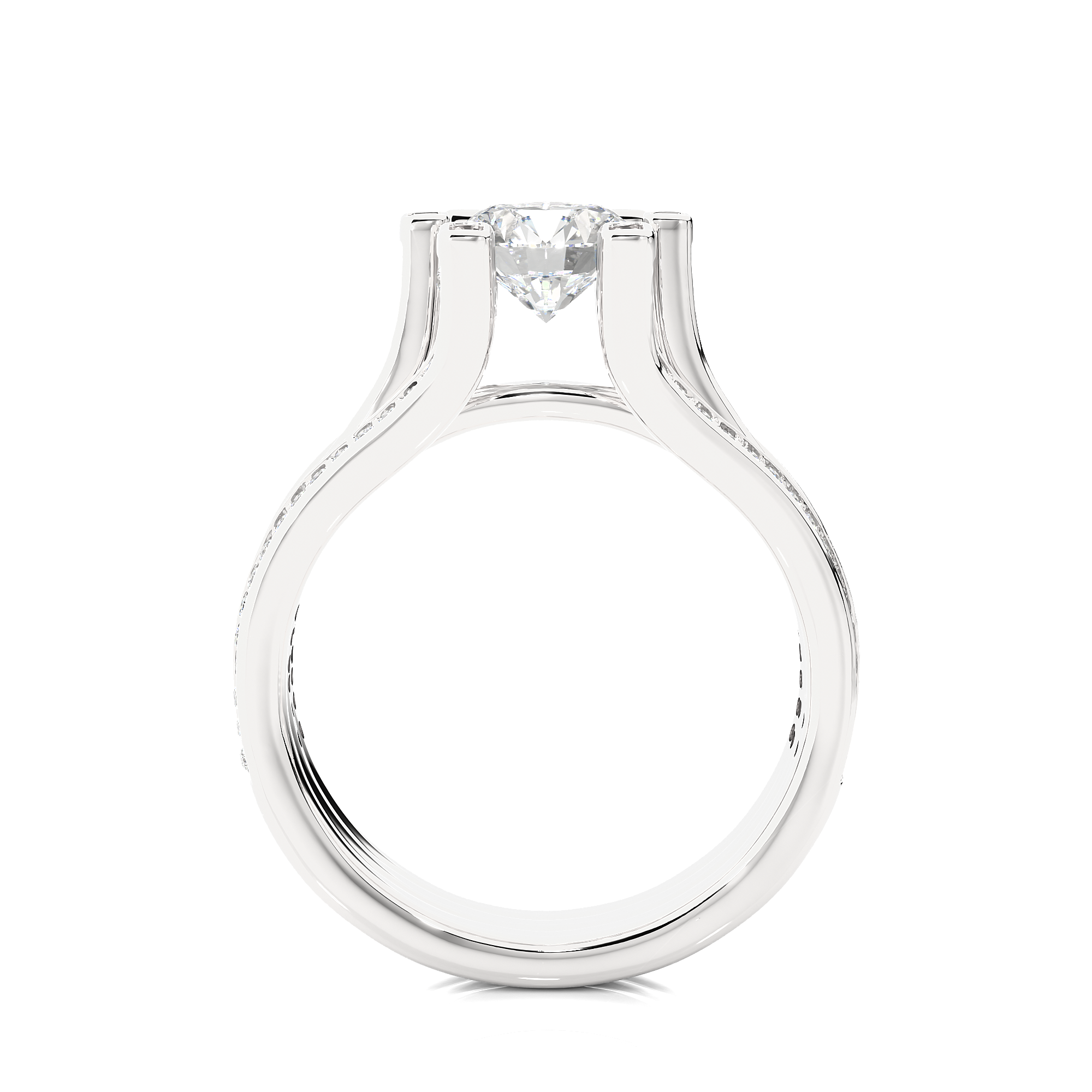 Viperia Solitaire Lab Grown Diamond Ring