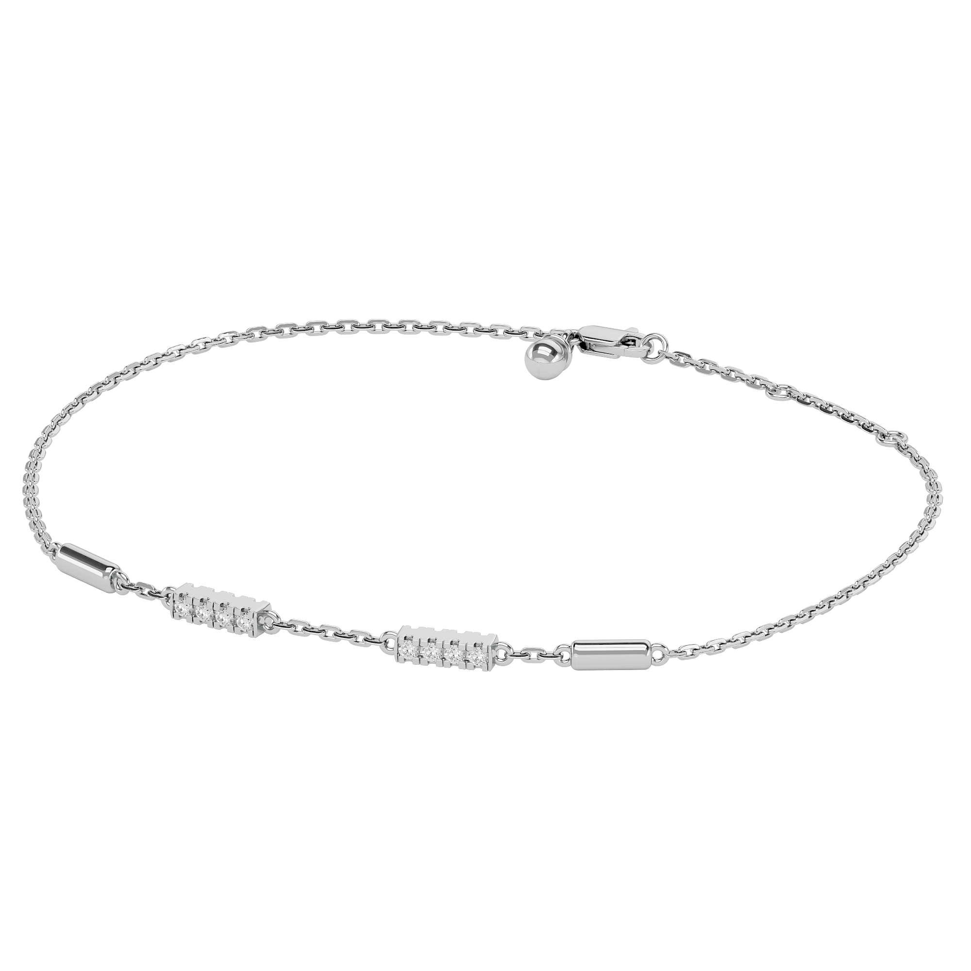 Luminious Elegance Lab Grown Diamond Bracelet