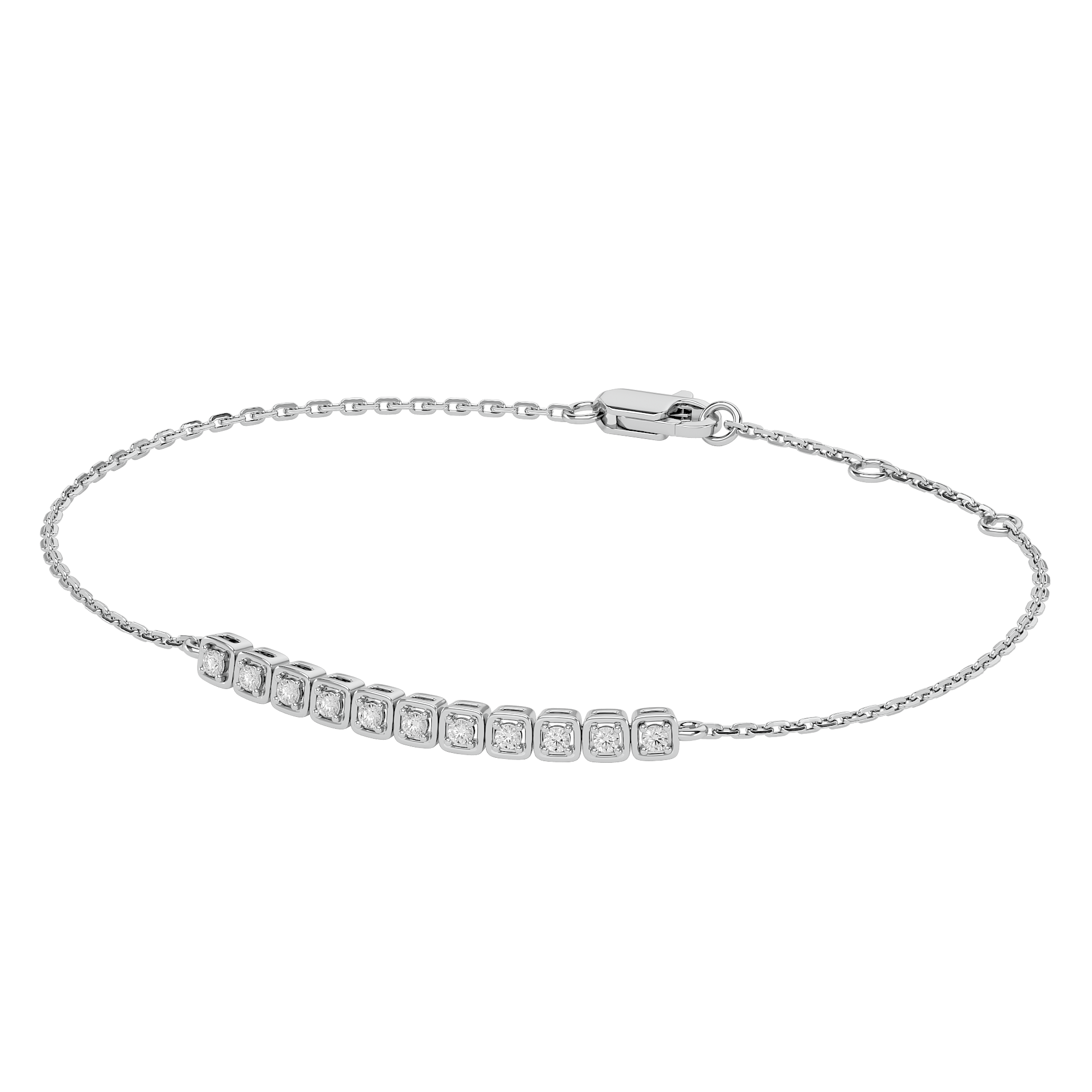 Eternal Elegance Chain Lab Grown Diamond Bracelet