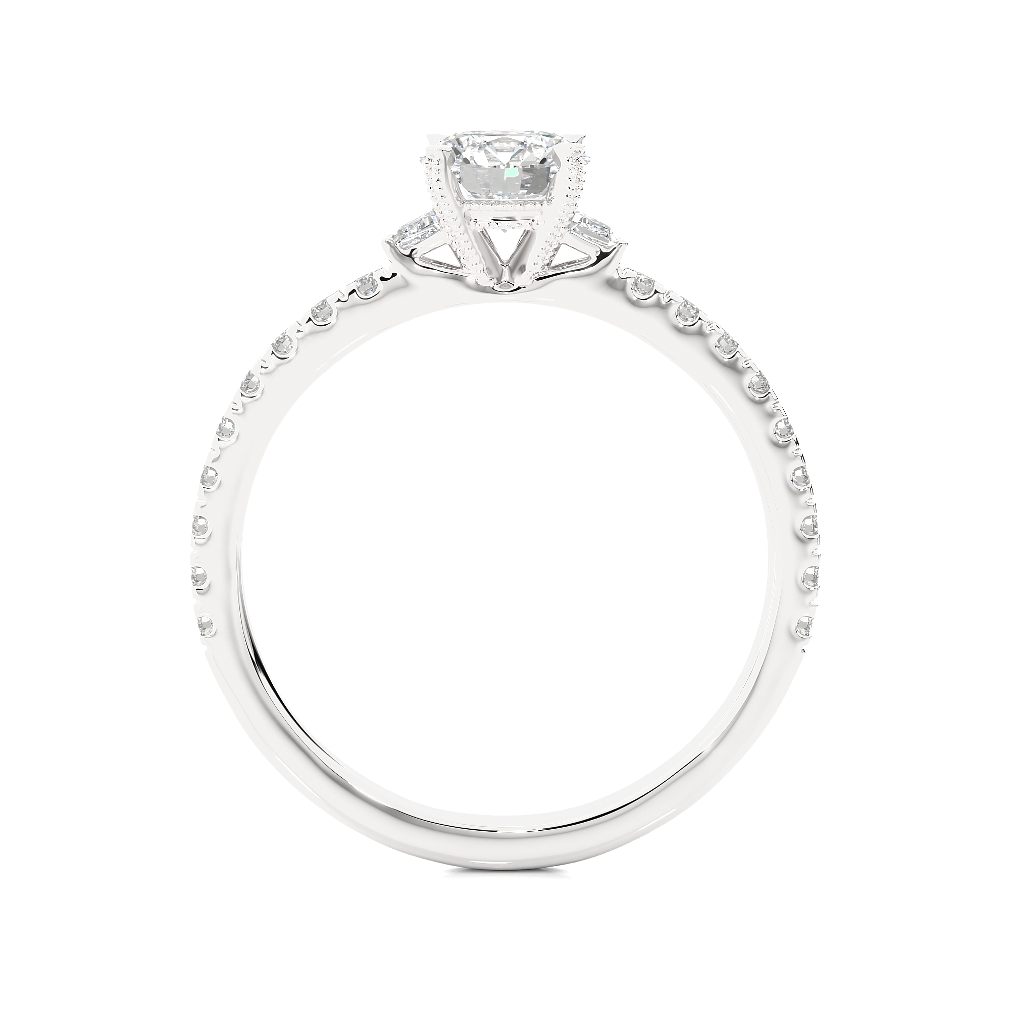 Nicolette Solitaire Lab Grown Diamond Ring