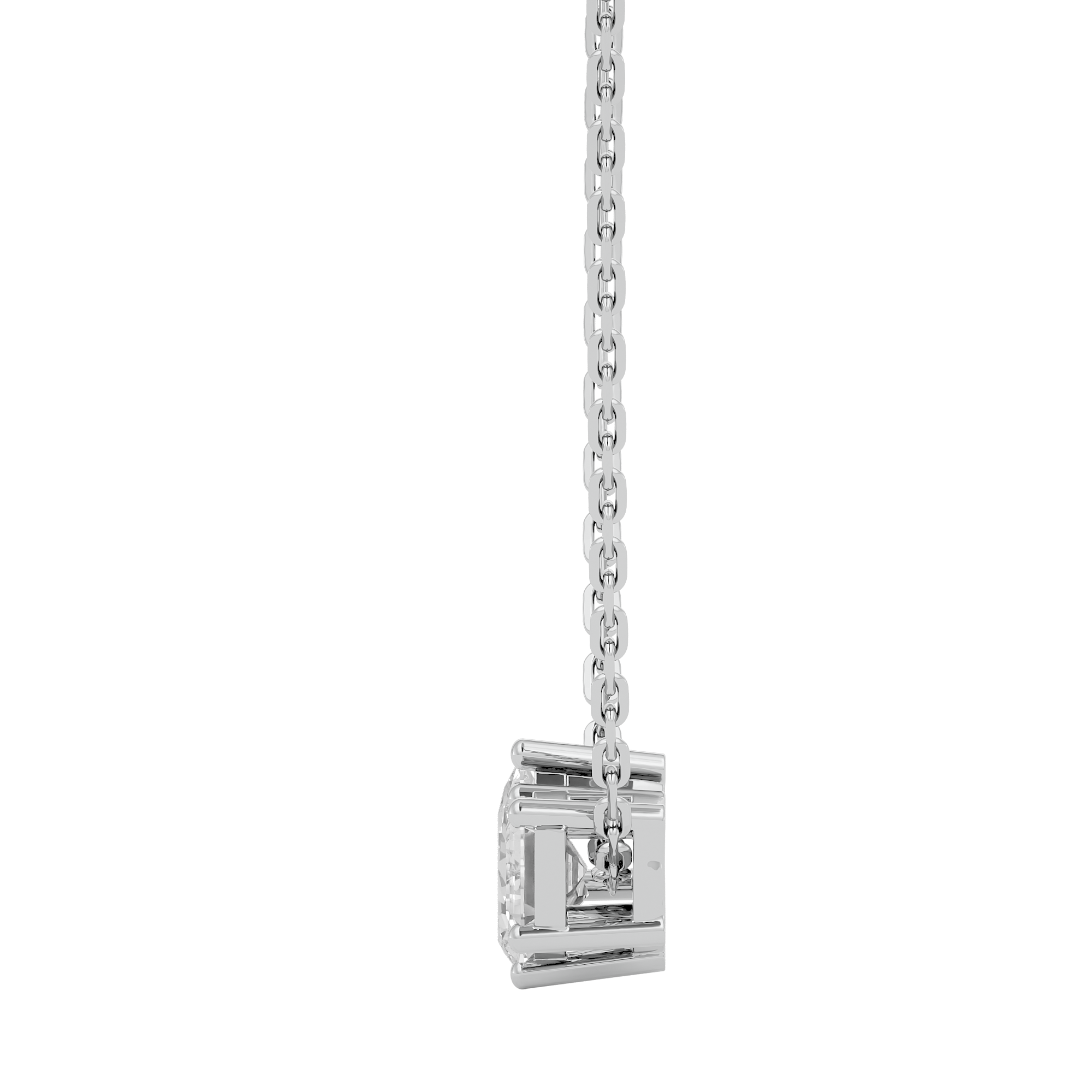 Opulent Royale Solitaire Lab Grown Diamond Pendant